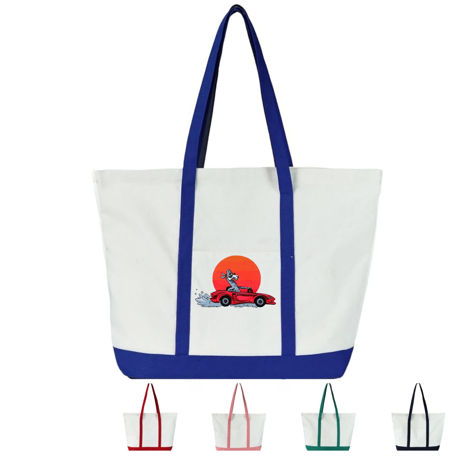 Extra Largest Reusable Canvas Tote Bag, custom tote bag with logo imprint 9