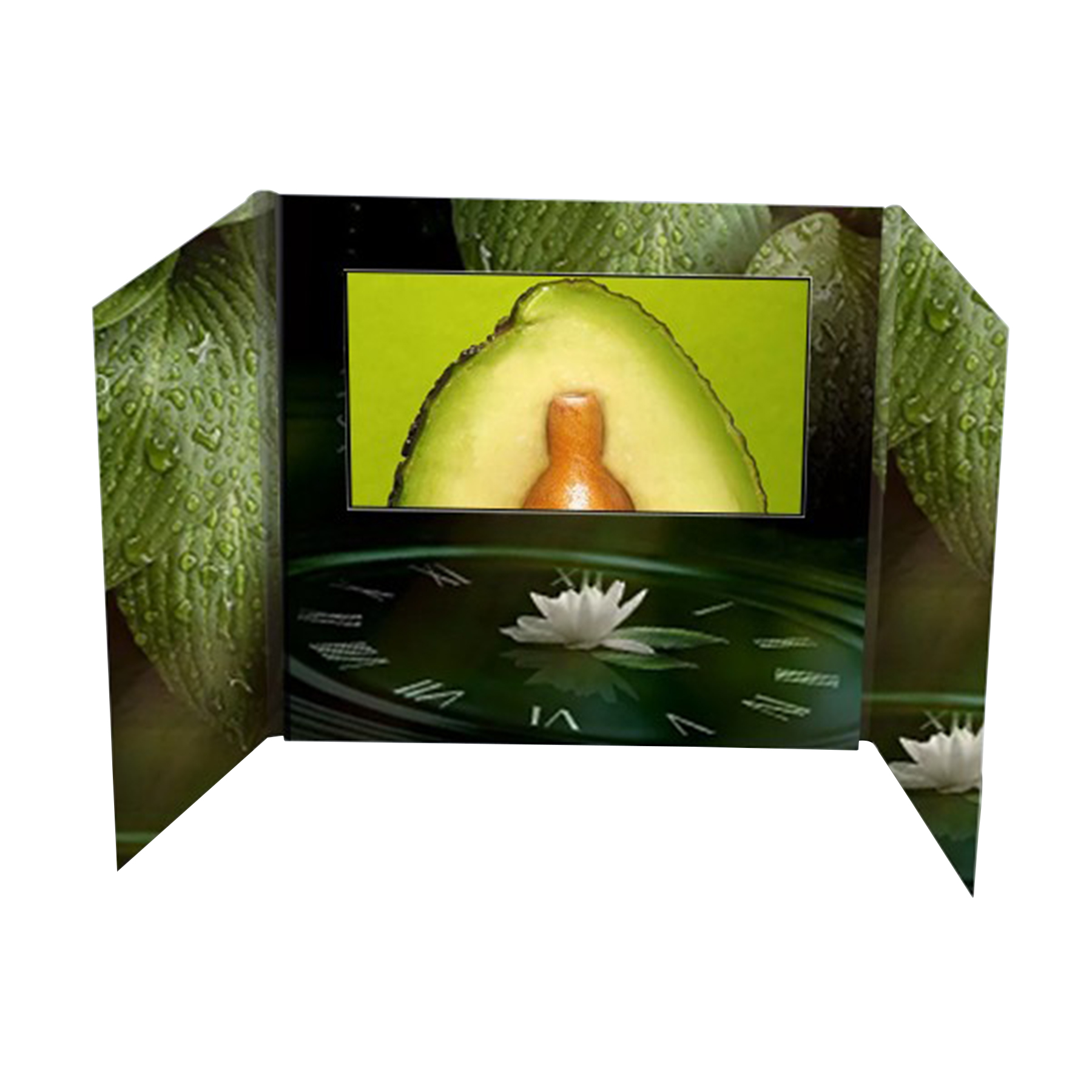 Custom Full-Color Fold Brochure w/Hard/Soft Cover