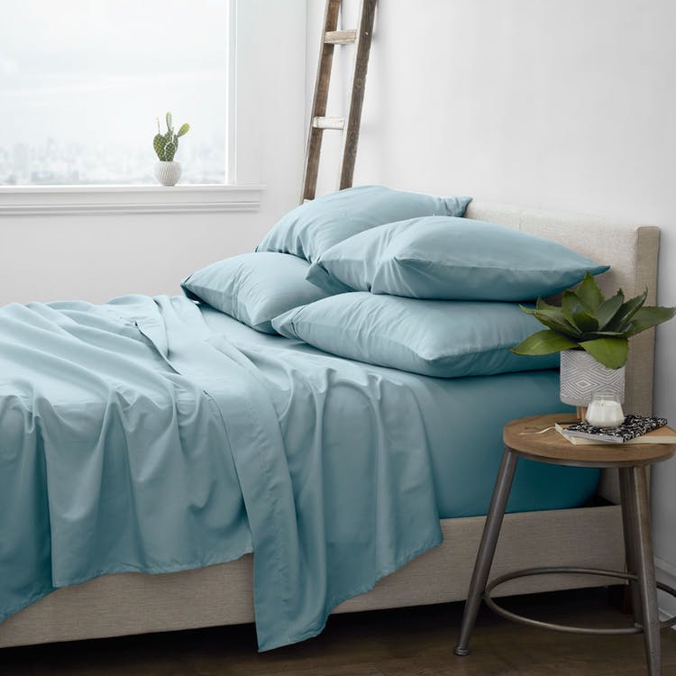 Ultra Soft Bed Sheet Sets - Ocean 6 Piece Full 3