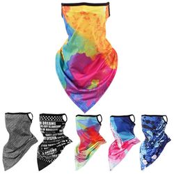 Full Color Neck Gaiter Face Bandana mask w/ Ear Loop