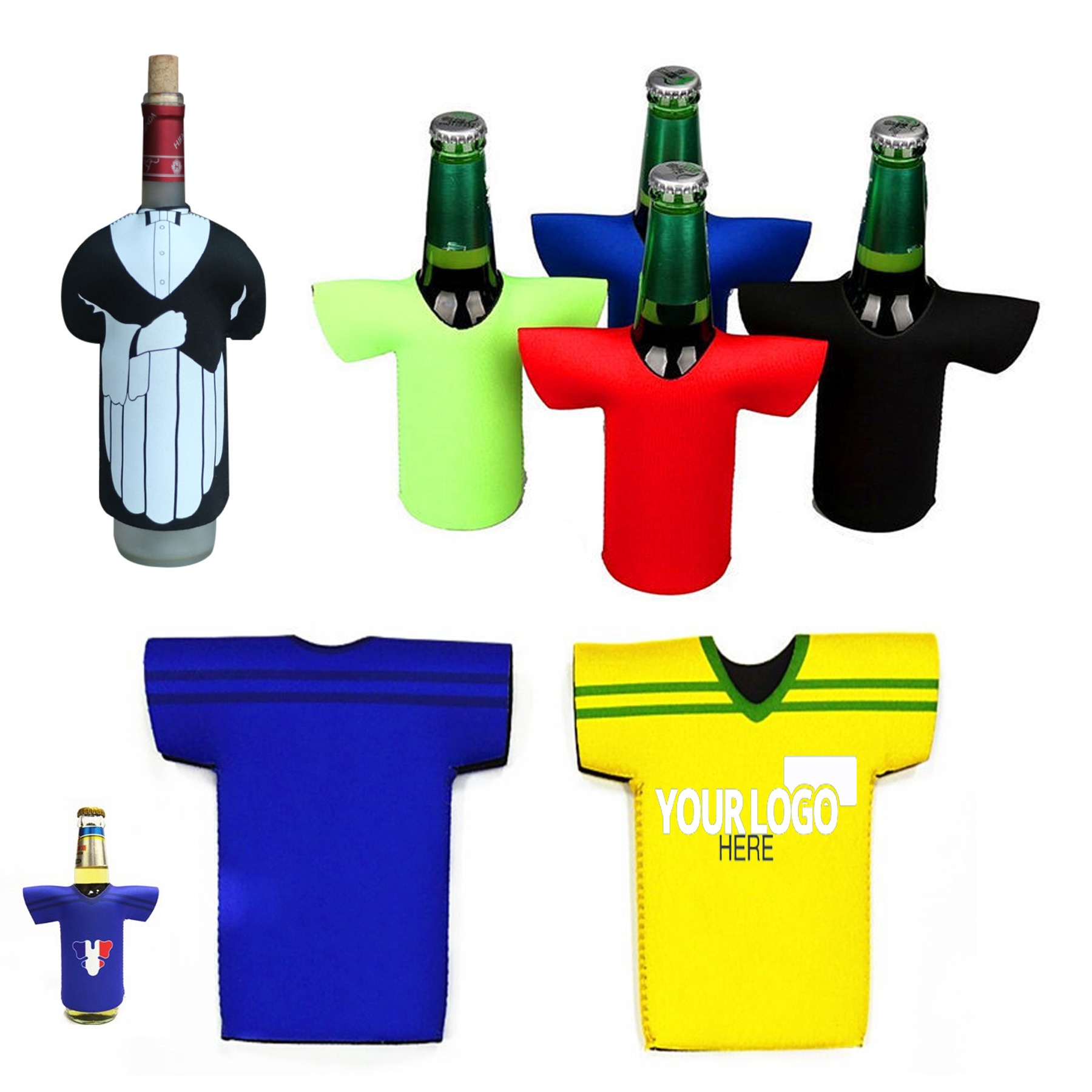 Sublimated Foam Jersey Can Cooler