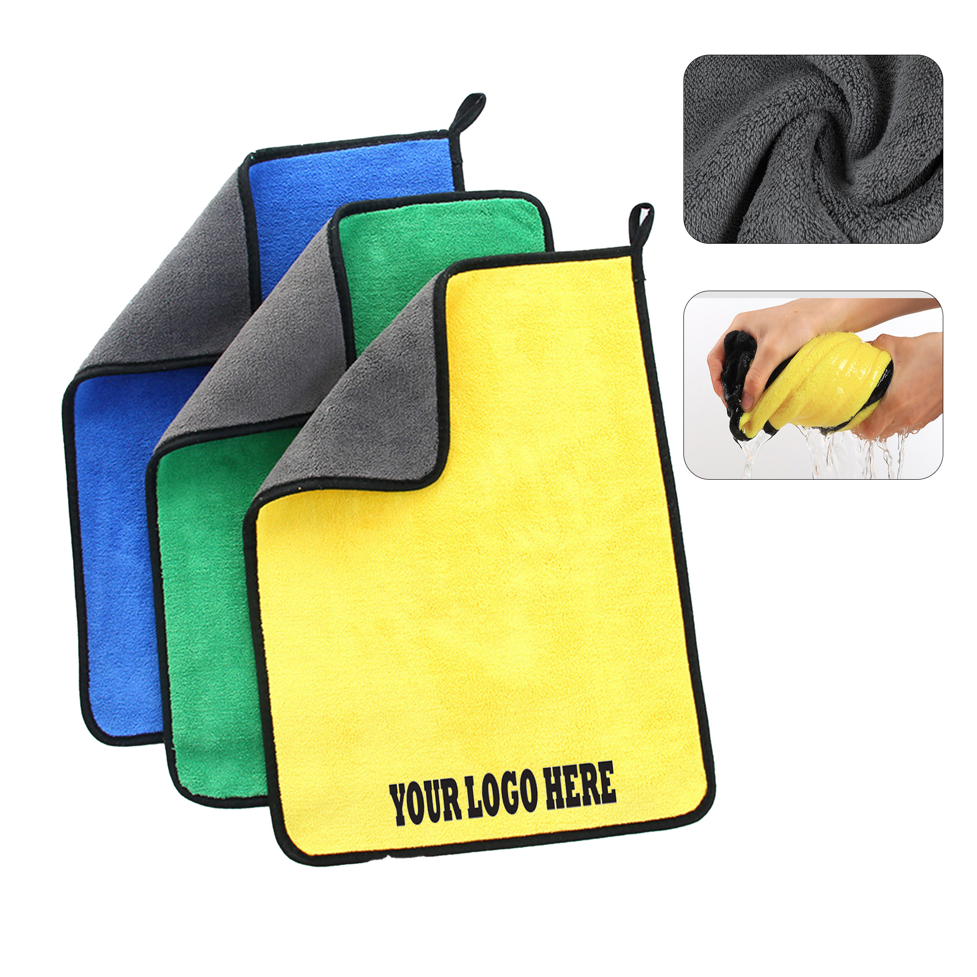 MOQ 50PCS Polyester Fiber Multi Purpose Towel Car Pet 8