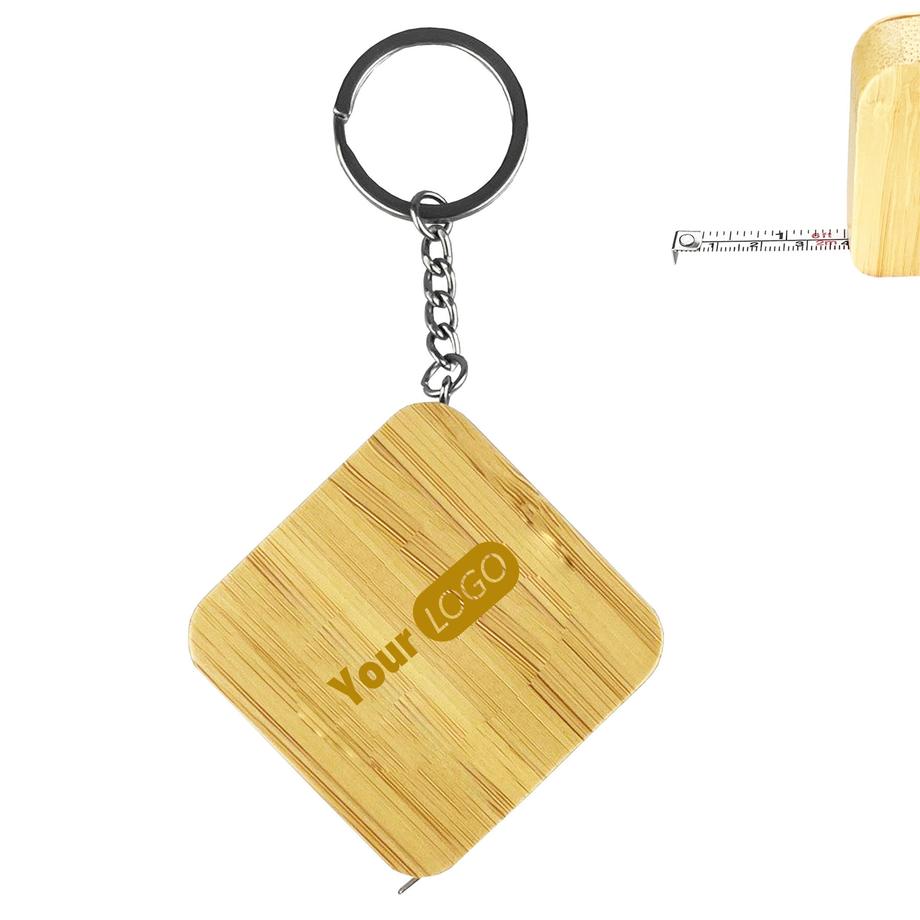 Automatic Retractable Wooden Tape Measure