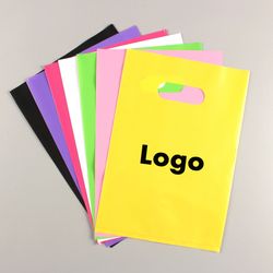 Handle Custom Shopping Plastic Bag