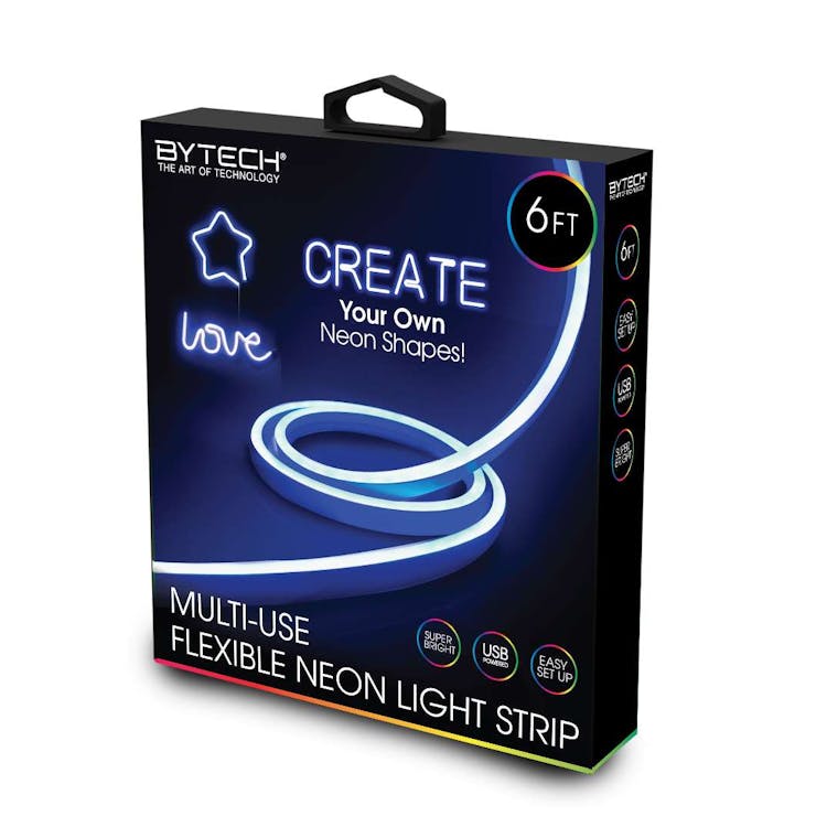 Flexible LED Light Strip - 6ft Assorted 3