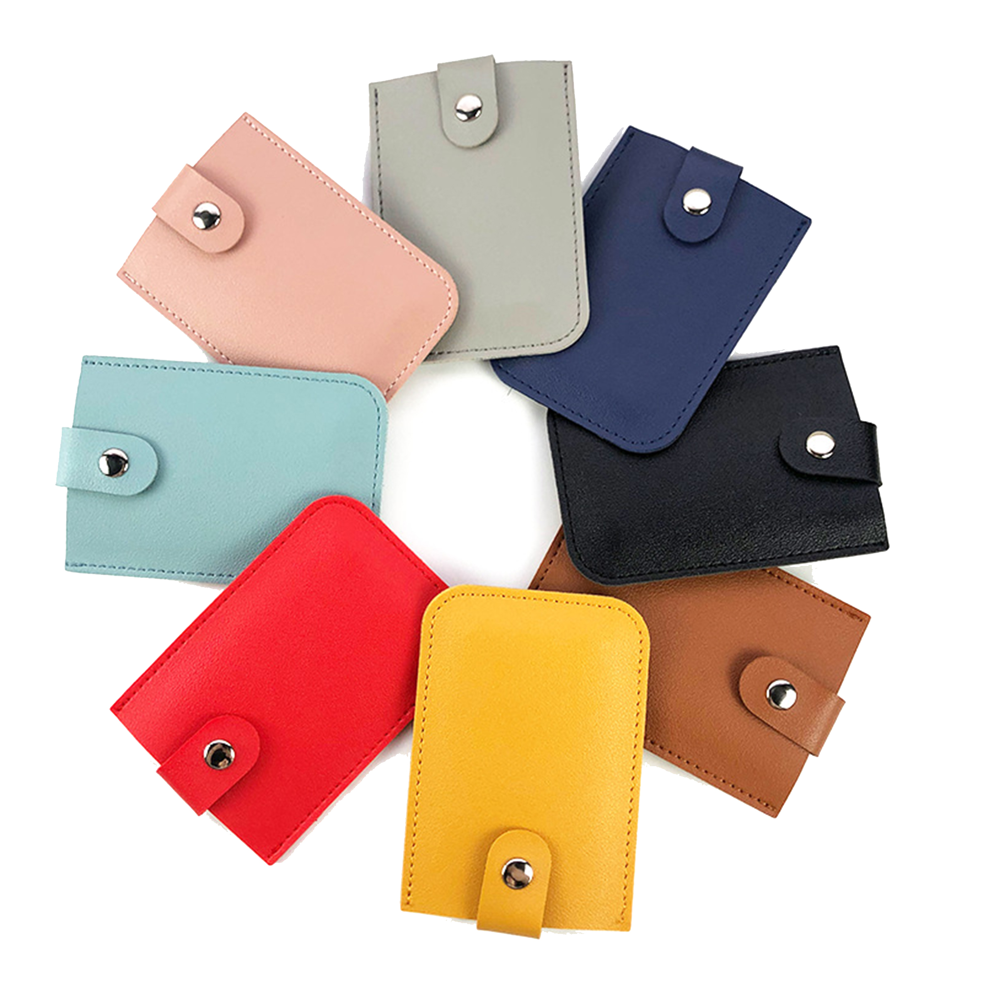 MOQ:50pcs Slim RFID Blocking Wallet 7