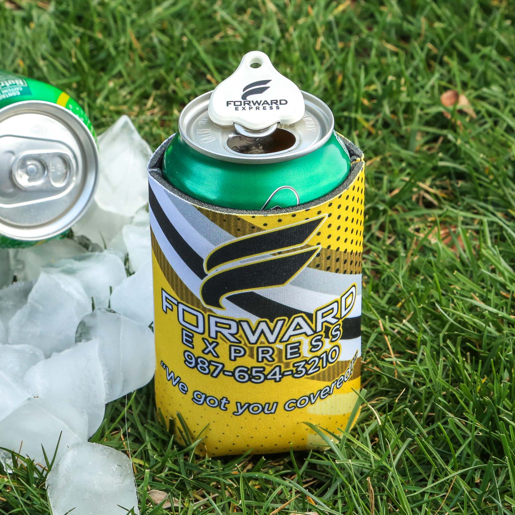 can cooler Cappy Combo, custom can cooler with logo imprint 18