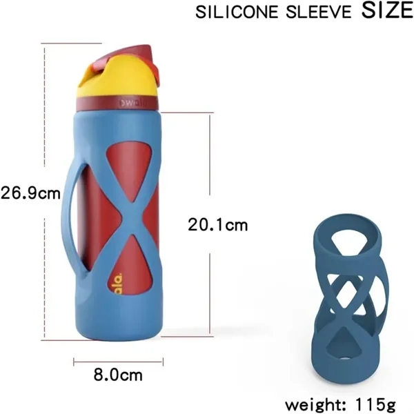 Silicone Water Bottle Sleeves Boot For 24oz 6