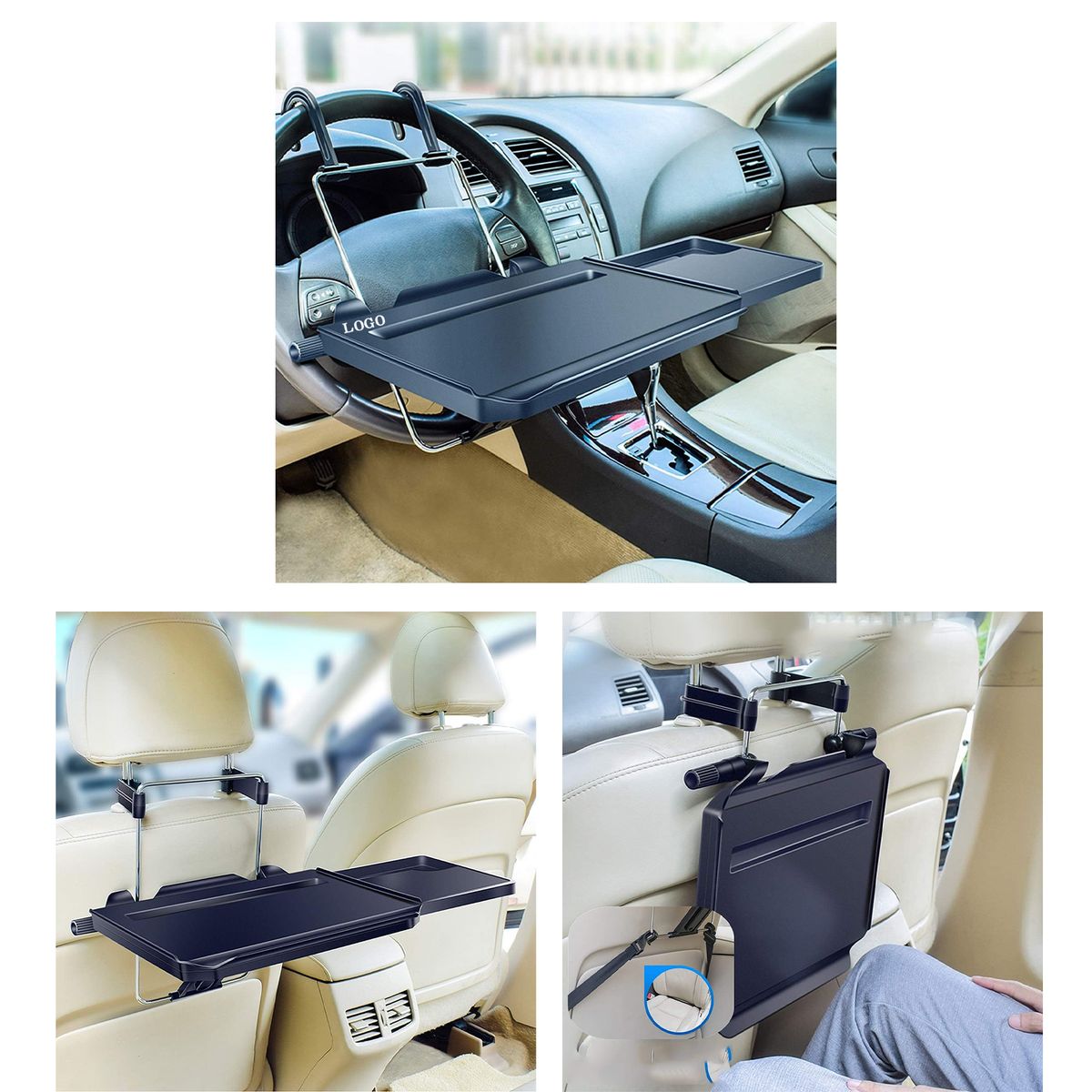  Black Car Desk