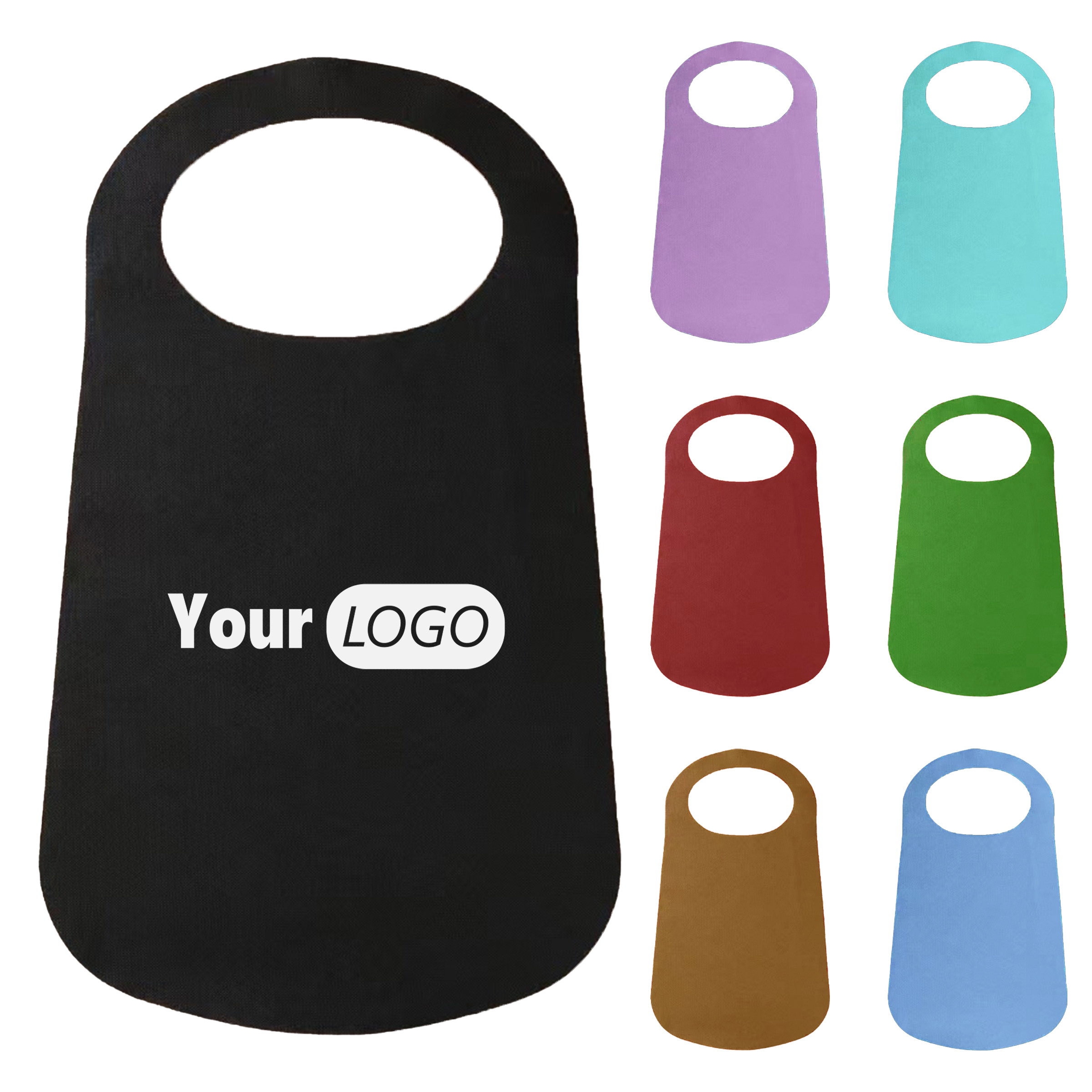 Other Organic Material Eco-Friendly Apron With Custom Logo 2