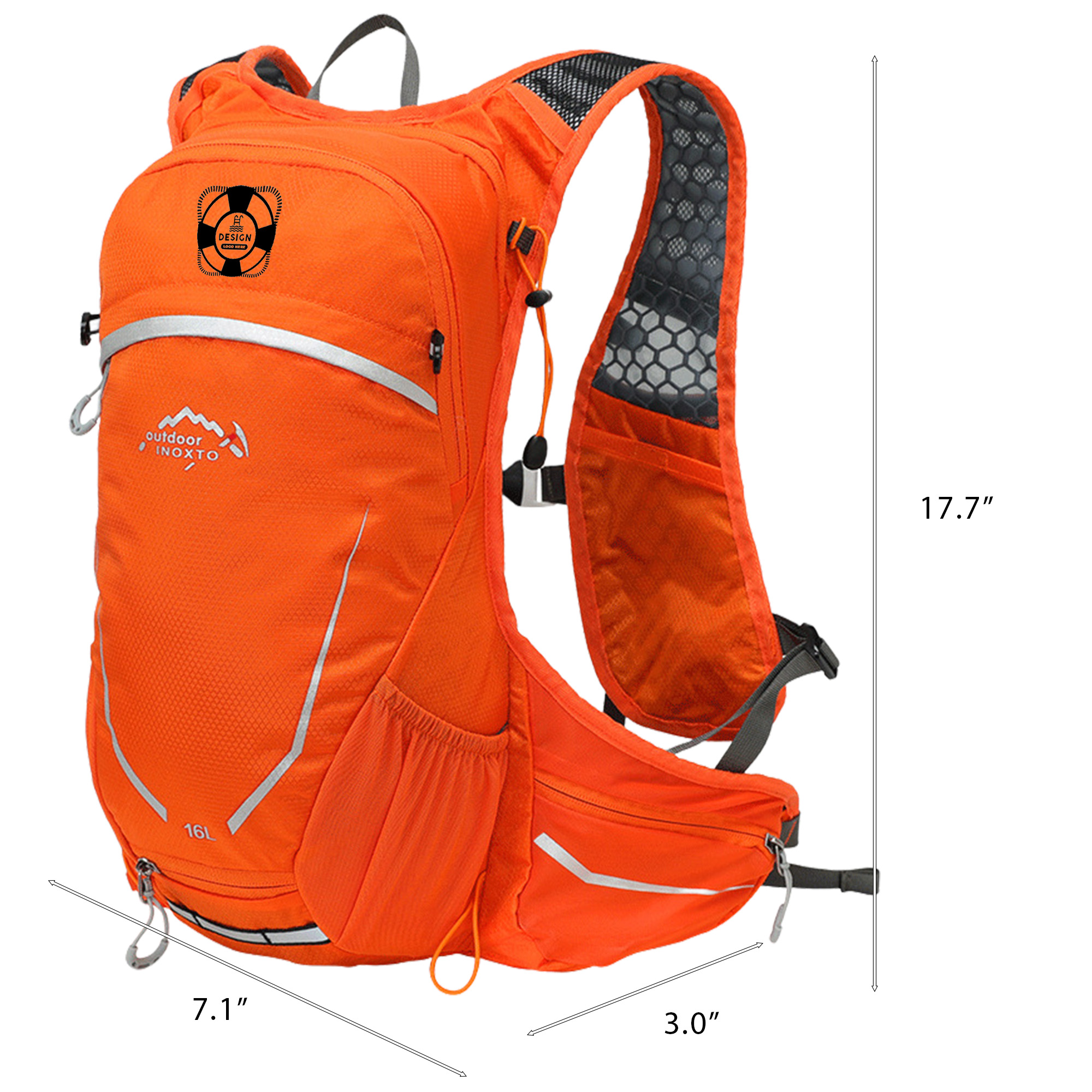 MOQ 50 Running Hydration Backpack for Outdoor Sports 4
