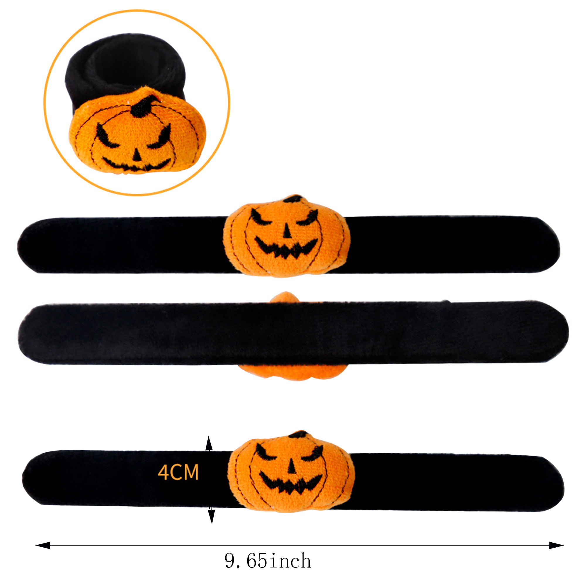 Halloween Funny Slap Wristband Bracelets 5