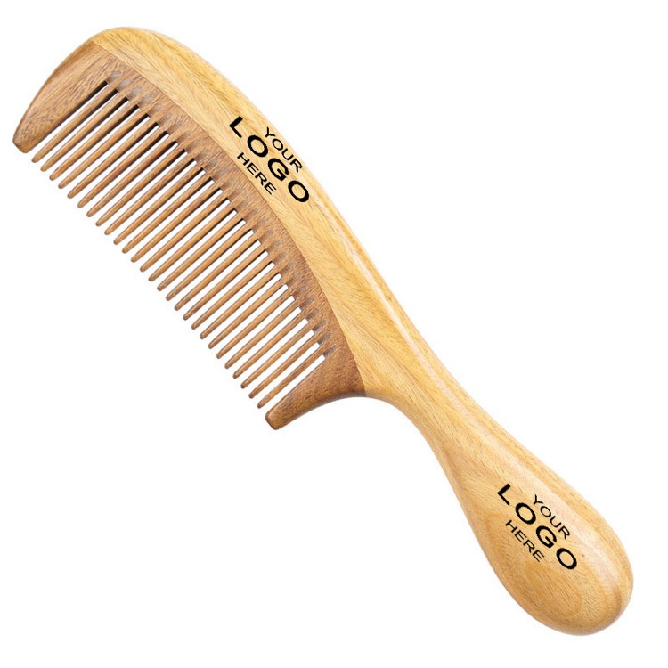 Handmade natural wood comb