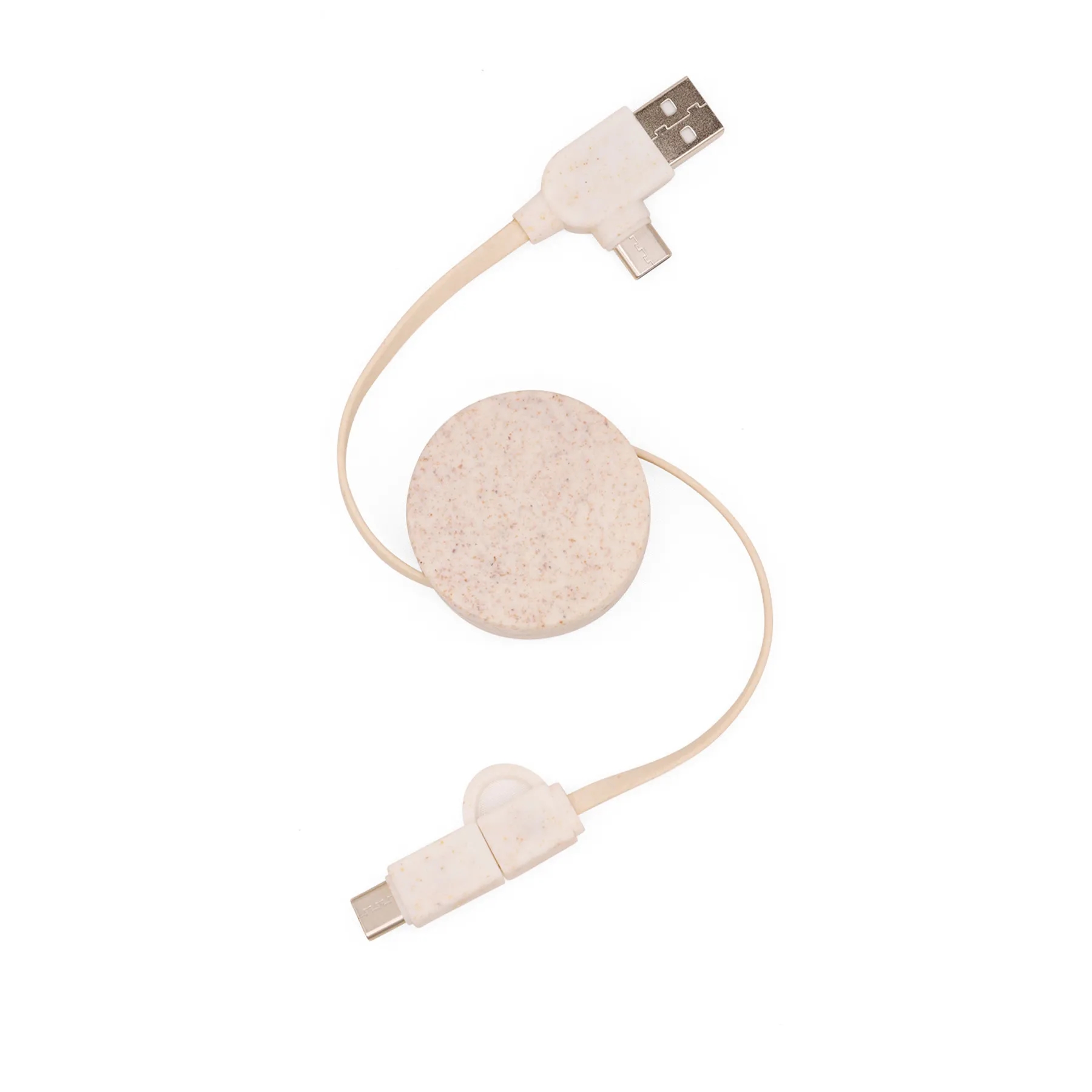 Straw Degradable Telescopic Data Cable 13