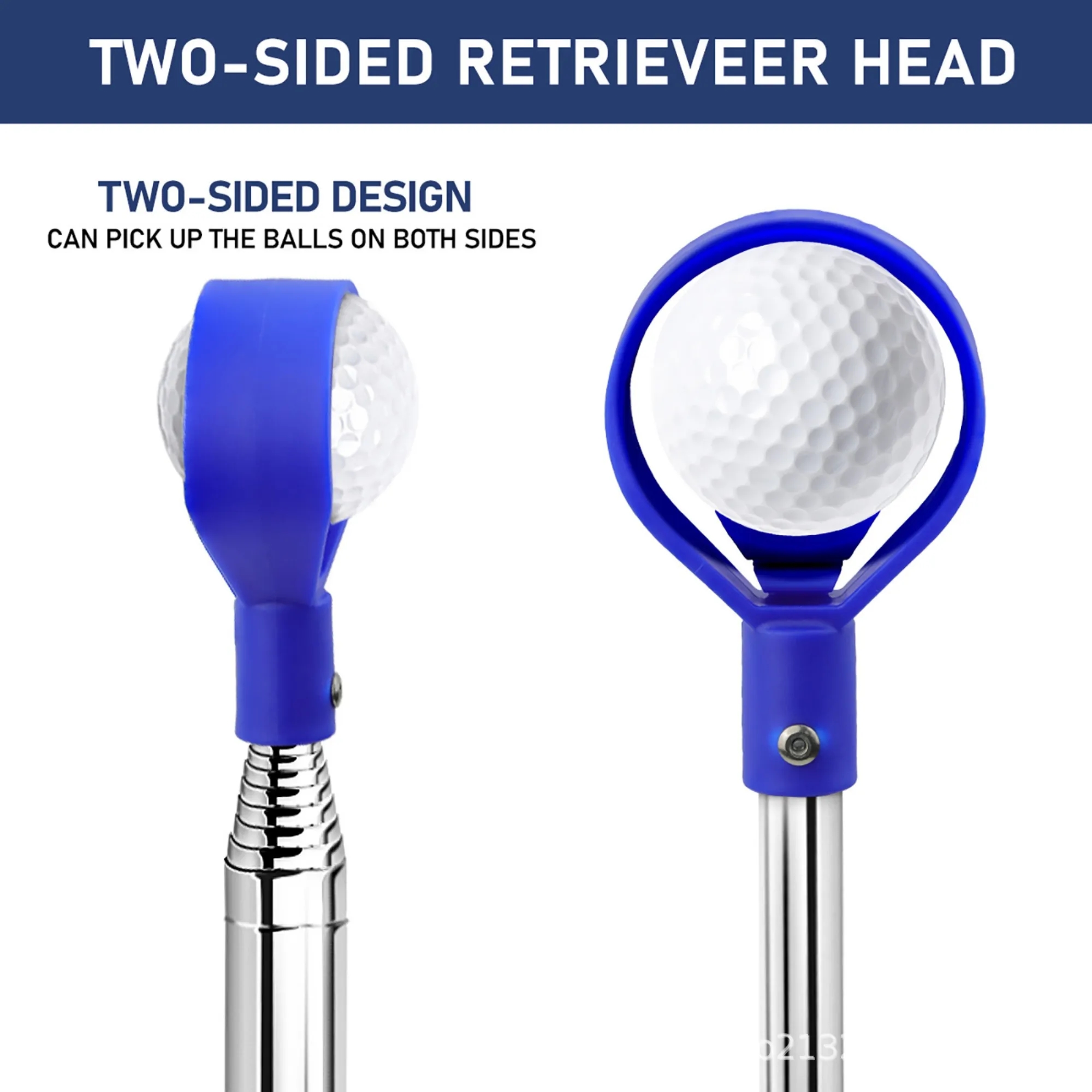 Telescopic Golf Ball Retriever Tool for Water and Rough 2