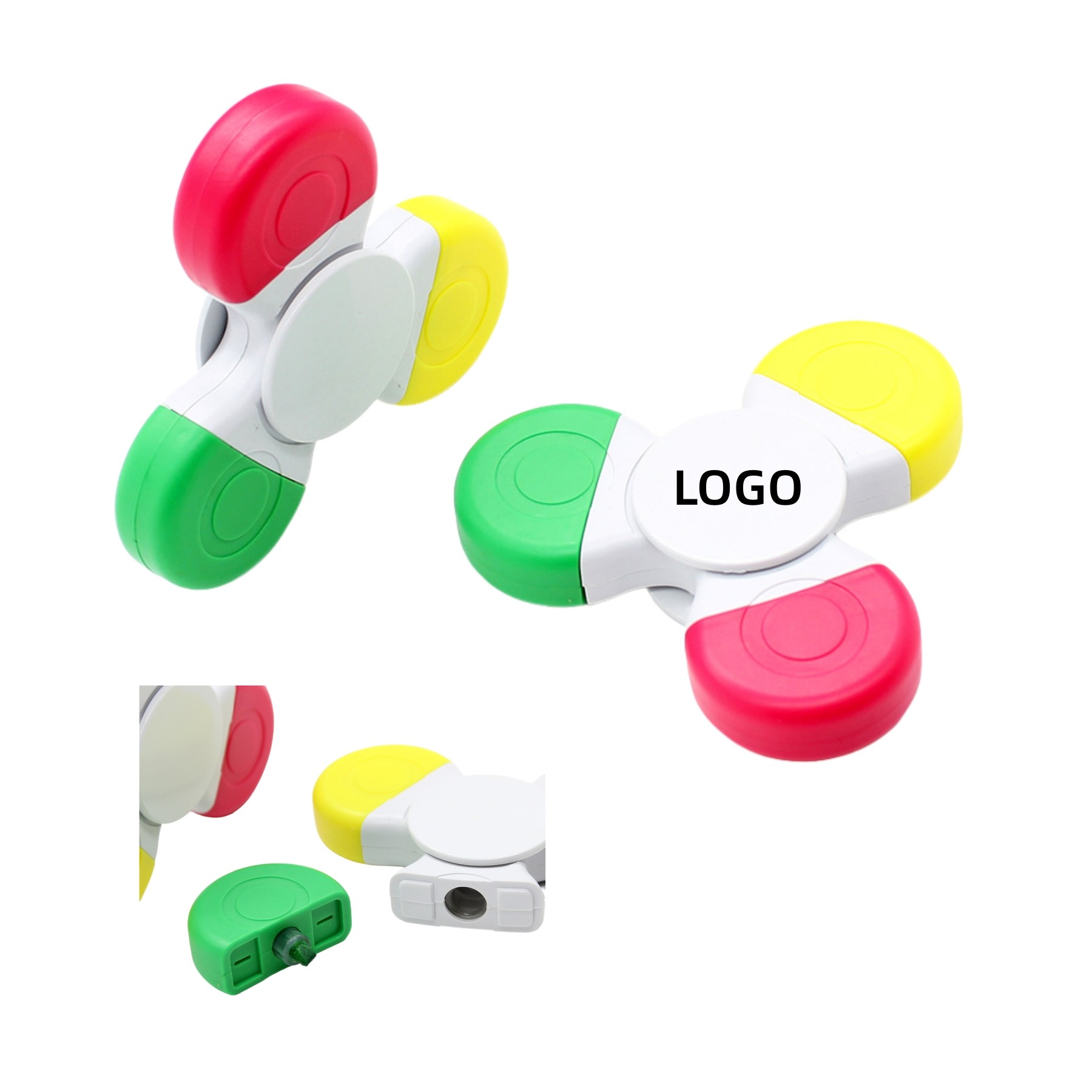 3-Color Highlighter Spinner