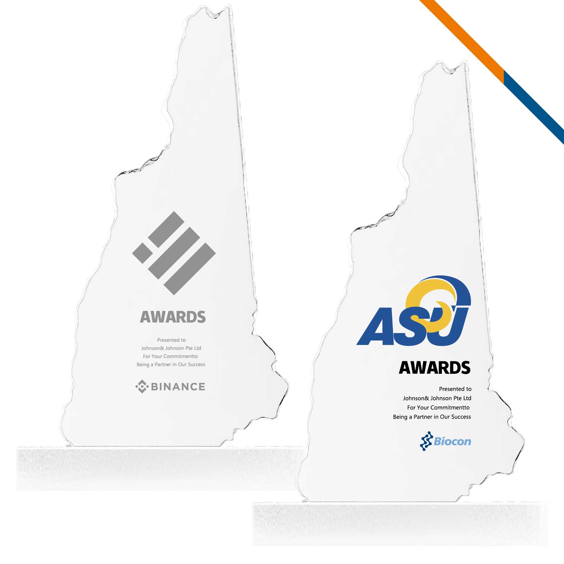 Nessen New Hampshire Crystal Award