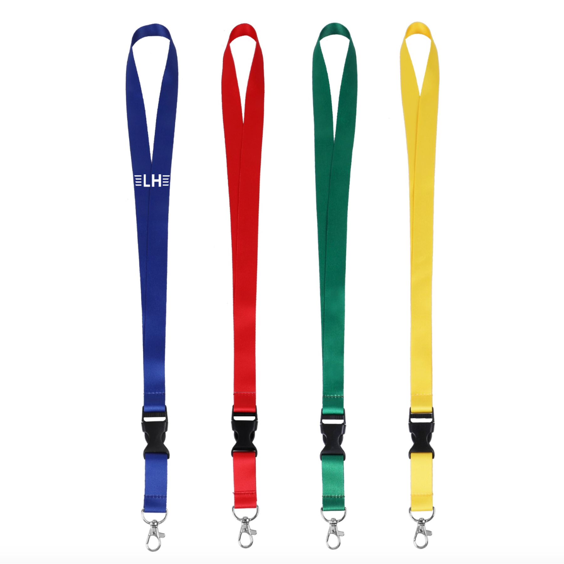 3/4" Full Color Dye Sublimated Lanyard W/ Buckle Release (Ocean)