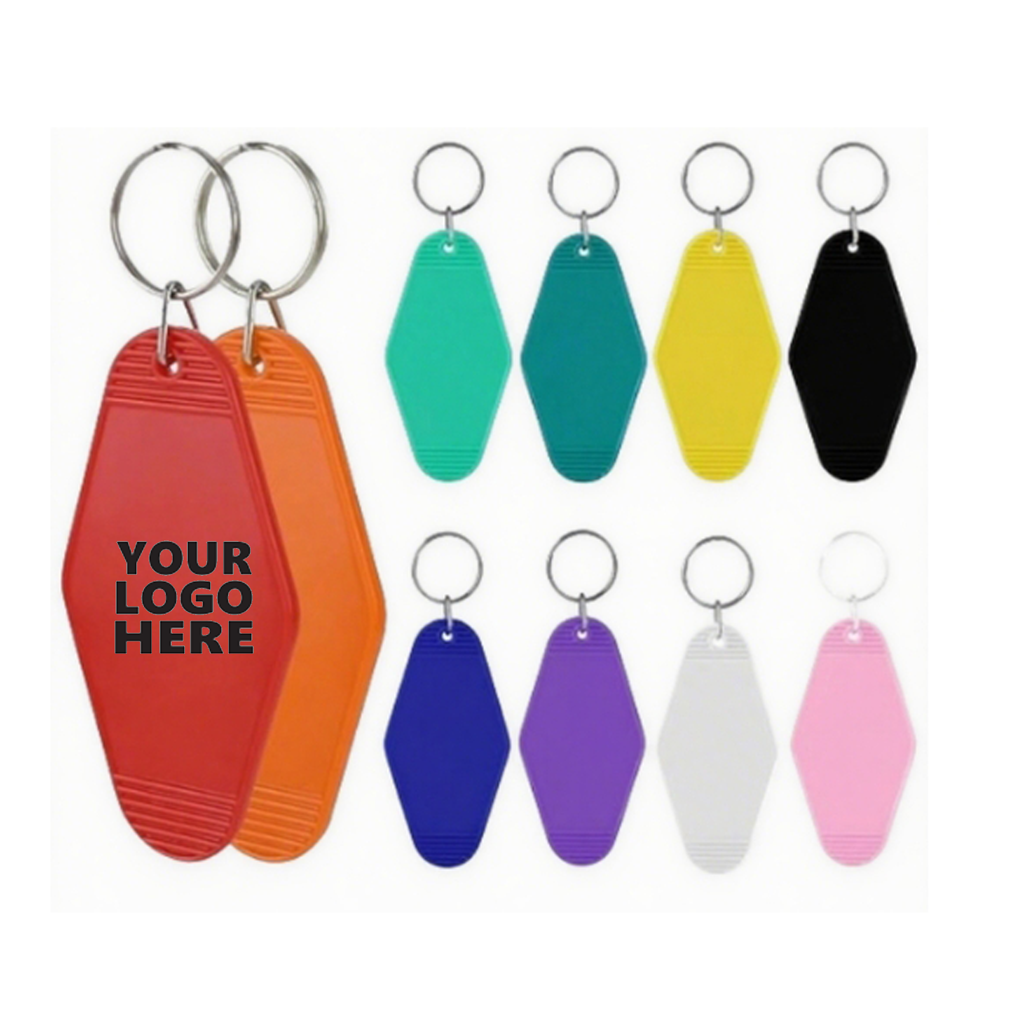 Vintage Plastic Key Tag Charm 3