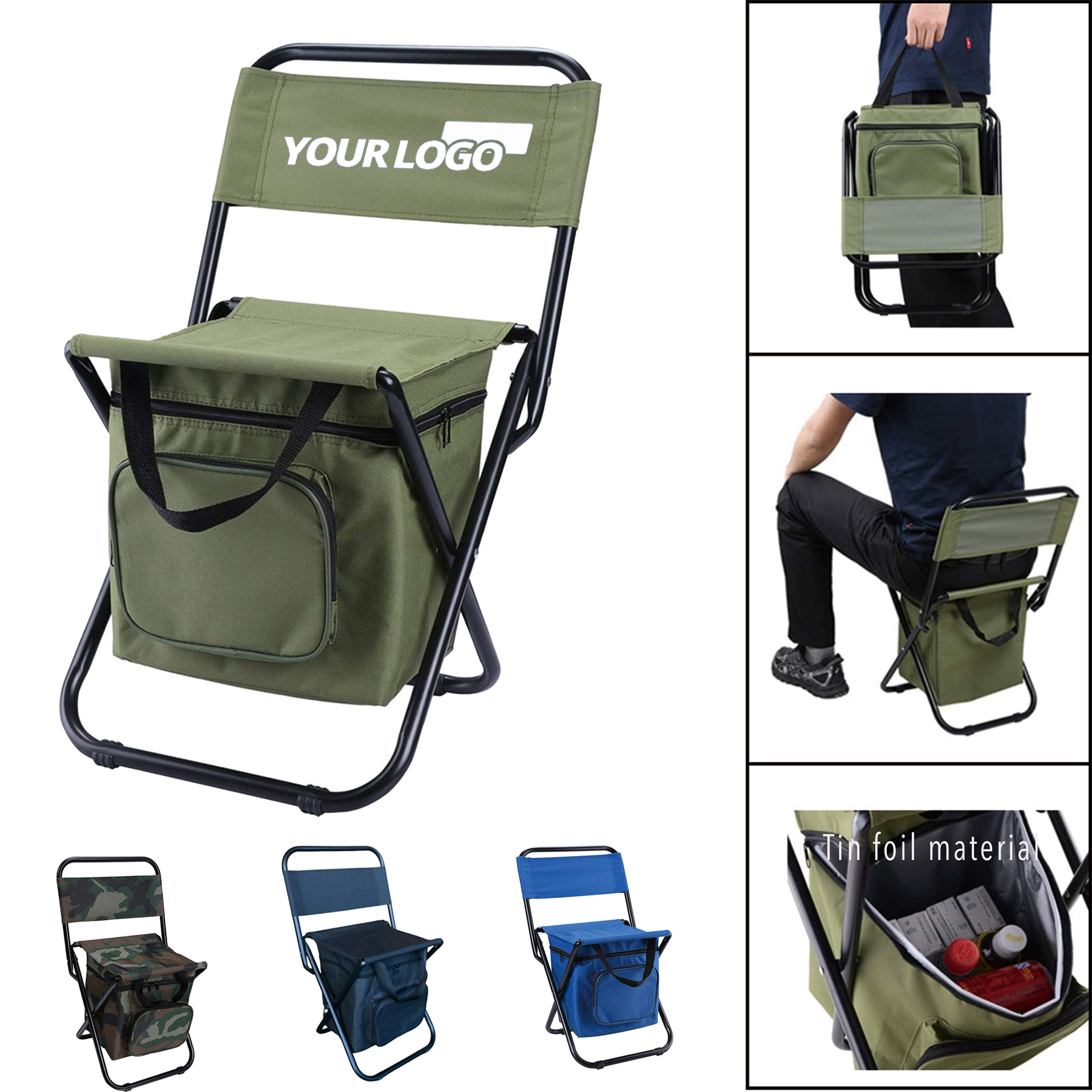 Portable Storage Folding Chair