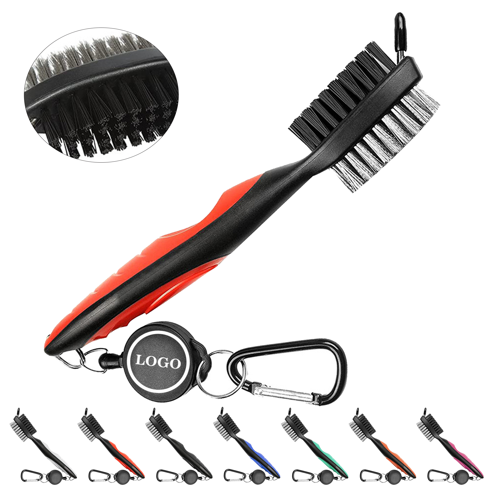 Double-Sided Golf Club Cleaning Brush 11