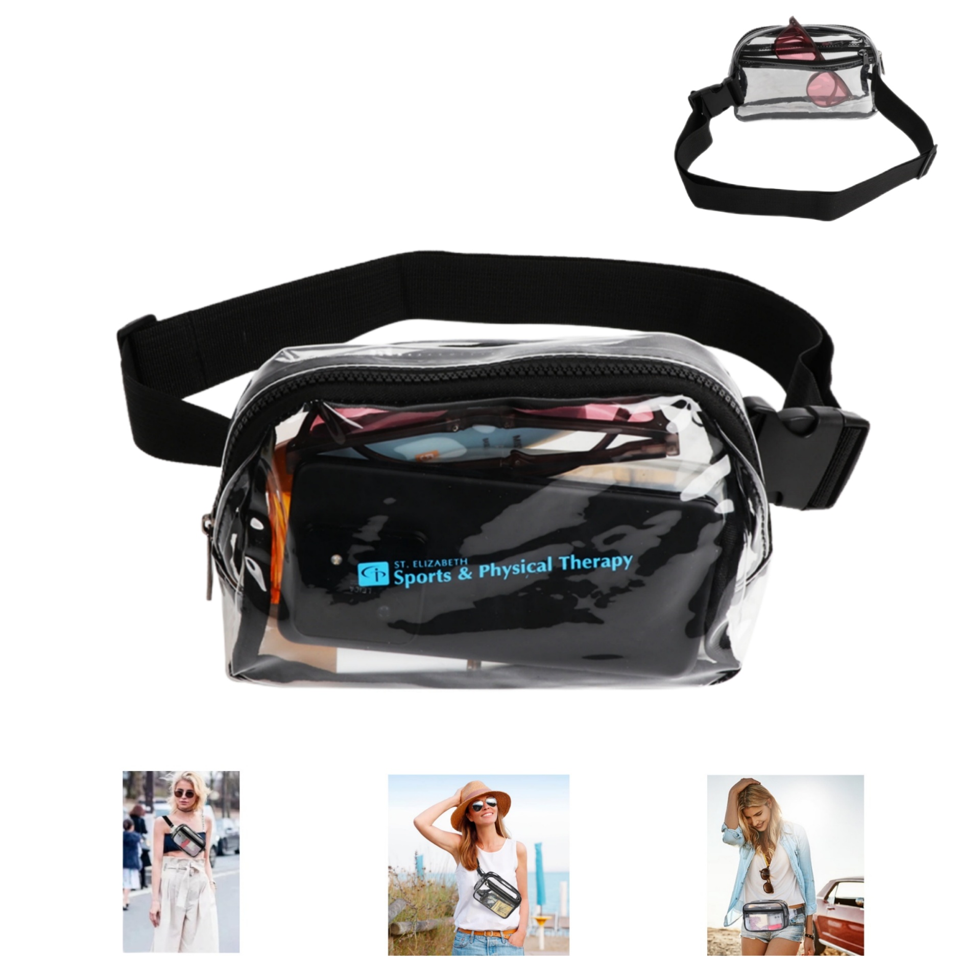 Clear Everywhere Belt Bag 13