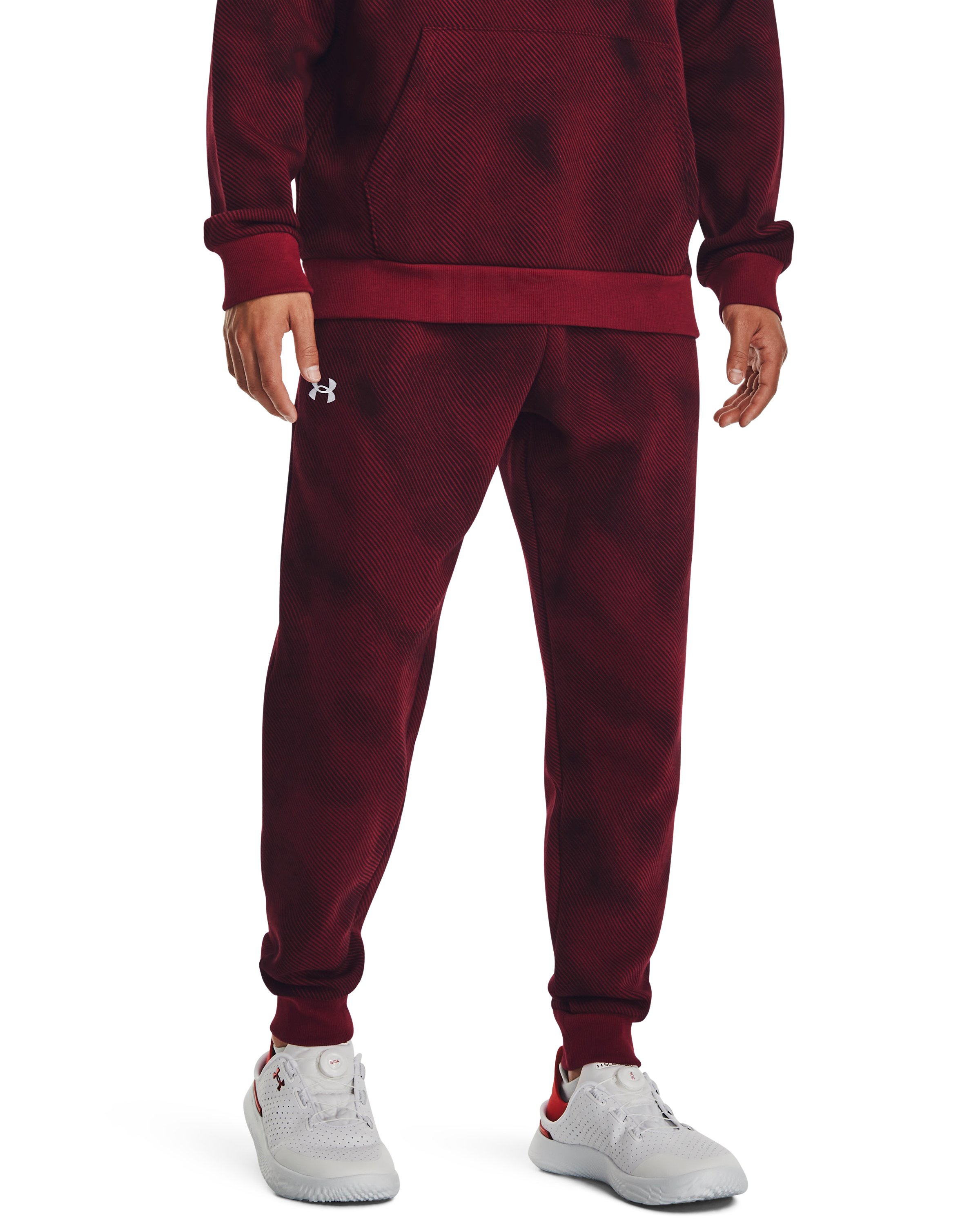 UA Rival Fleece Printed Men's Joggers 4