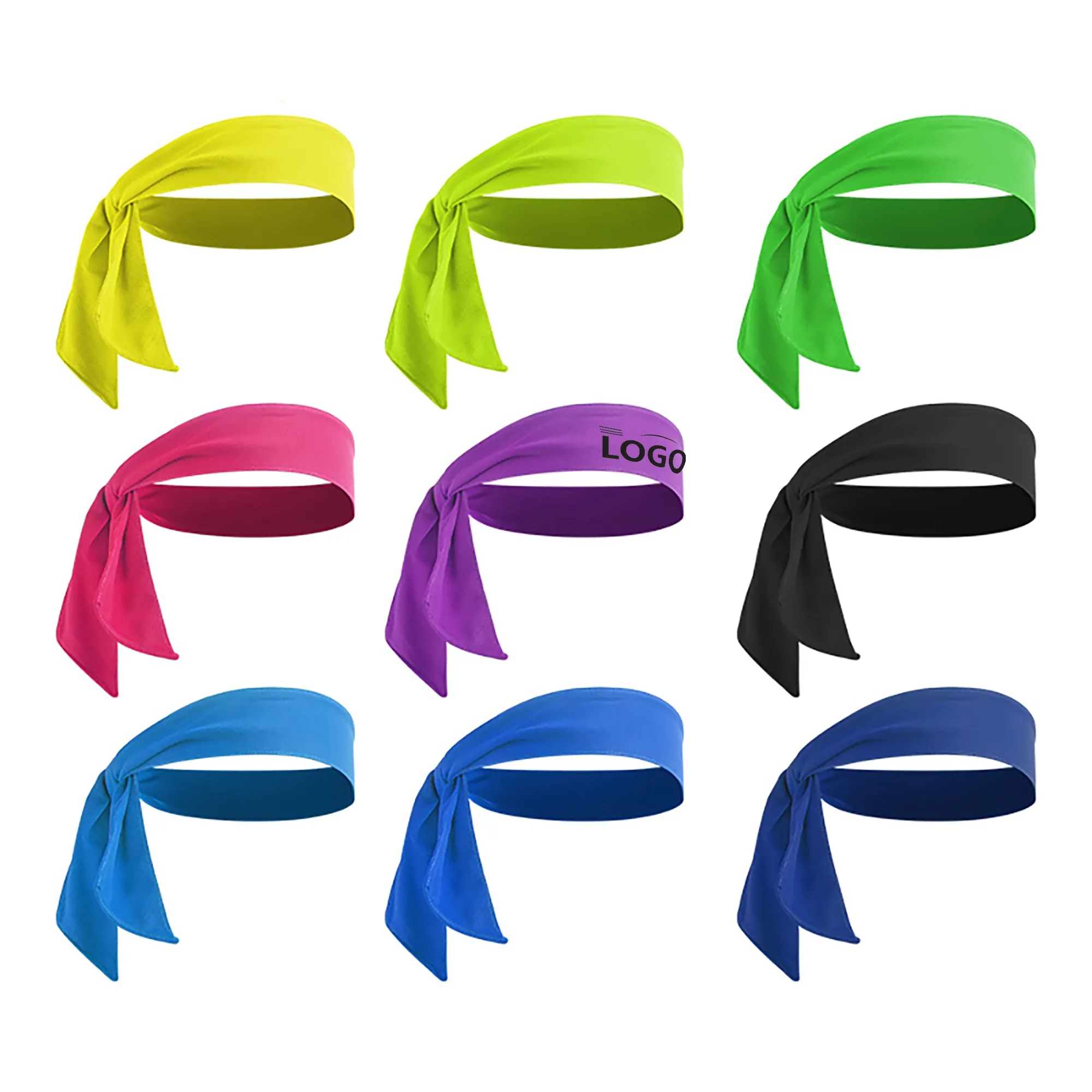 Full Color Sweat Absorbing Workout Hair Band MOQ 100PCS 18