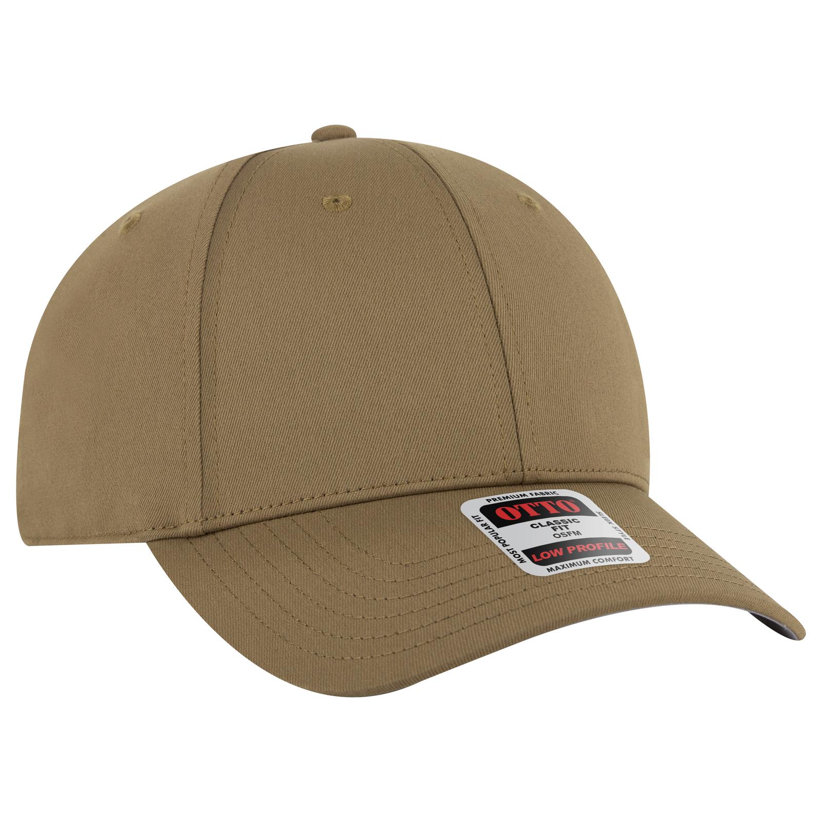 OTTO CAP® 6 Panel Low Profile Baseball Cap 25