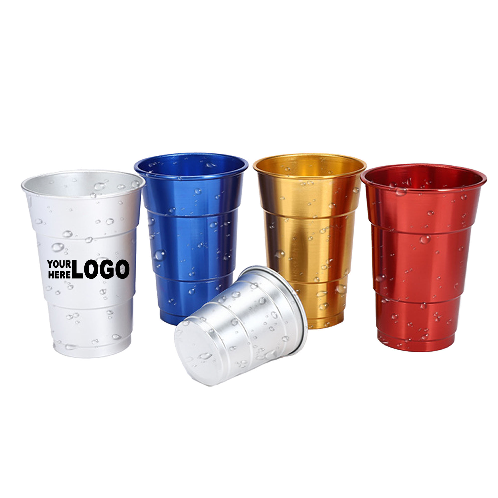 Sustainable Branded Reusable Aluminum Tumbler 4