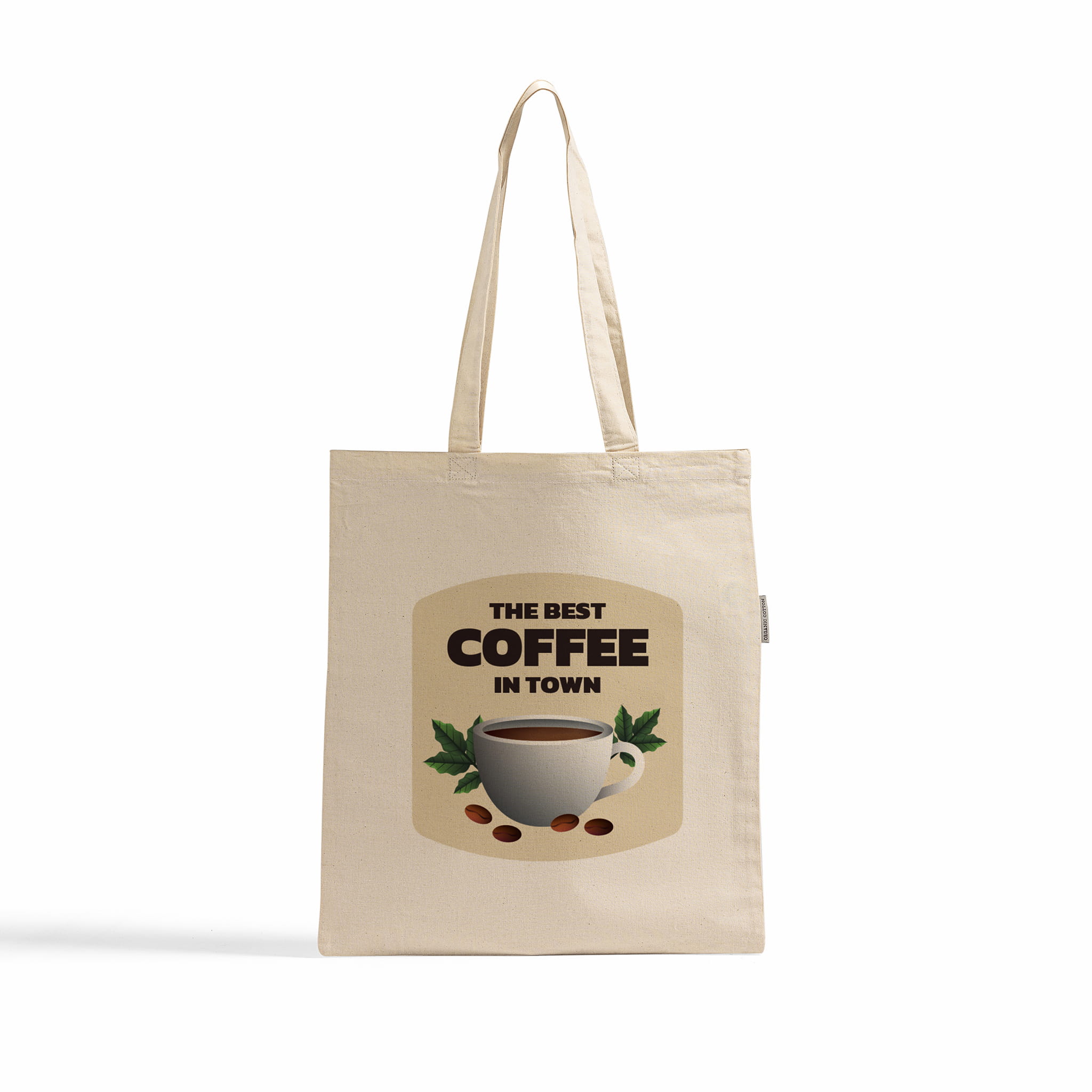 Organic Basic Cotton Tote Bag 8