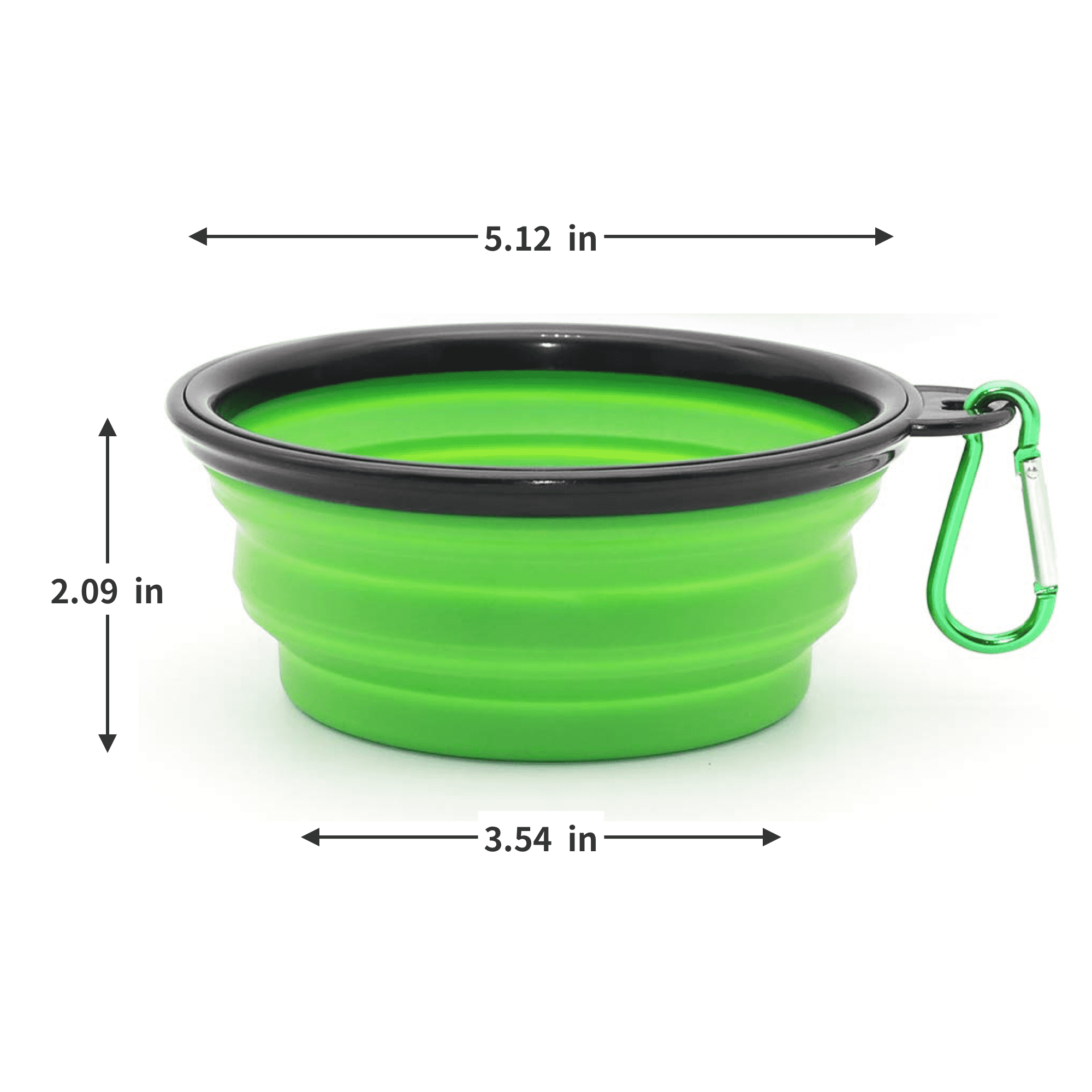 Traveling Camping Walking Foldable Feeding Watering Dish 7