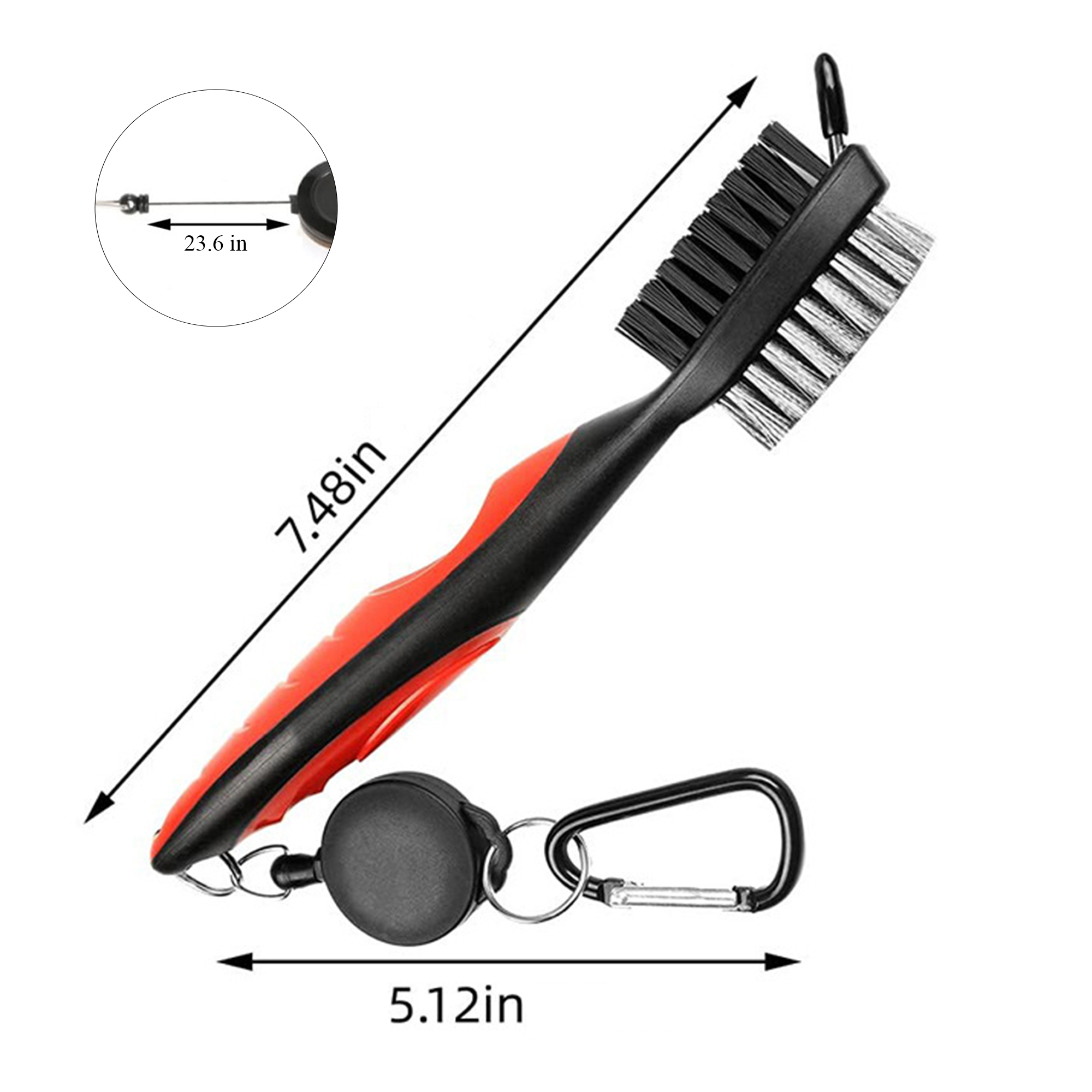 Double-Sided Golf Club Cleaning Brush 19