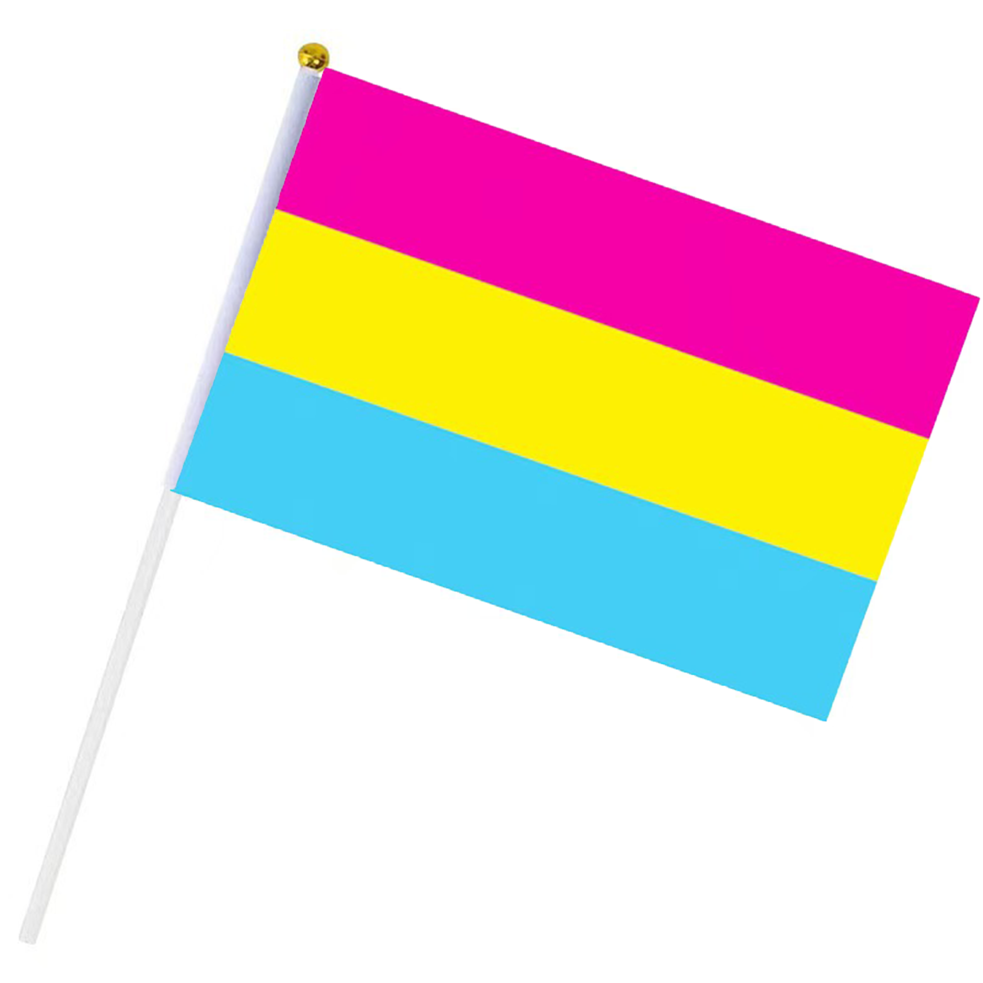 Polyester Hand-Waving Rainbow Flag 11