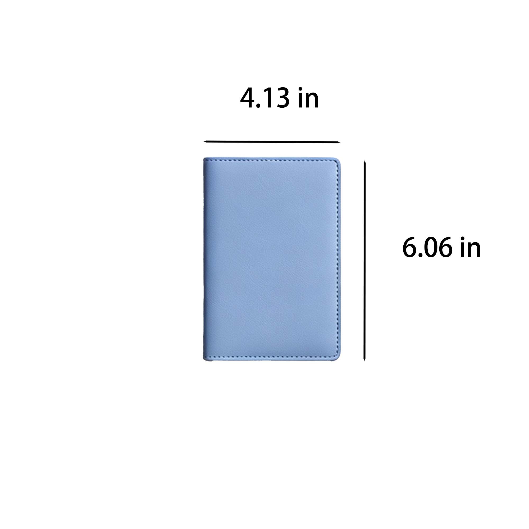 MOQ 20 Piece PU Leather Passport Cover 3