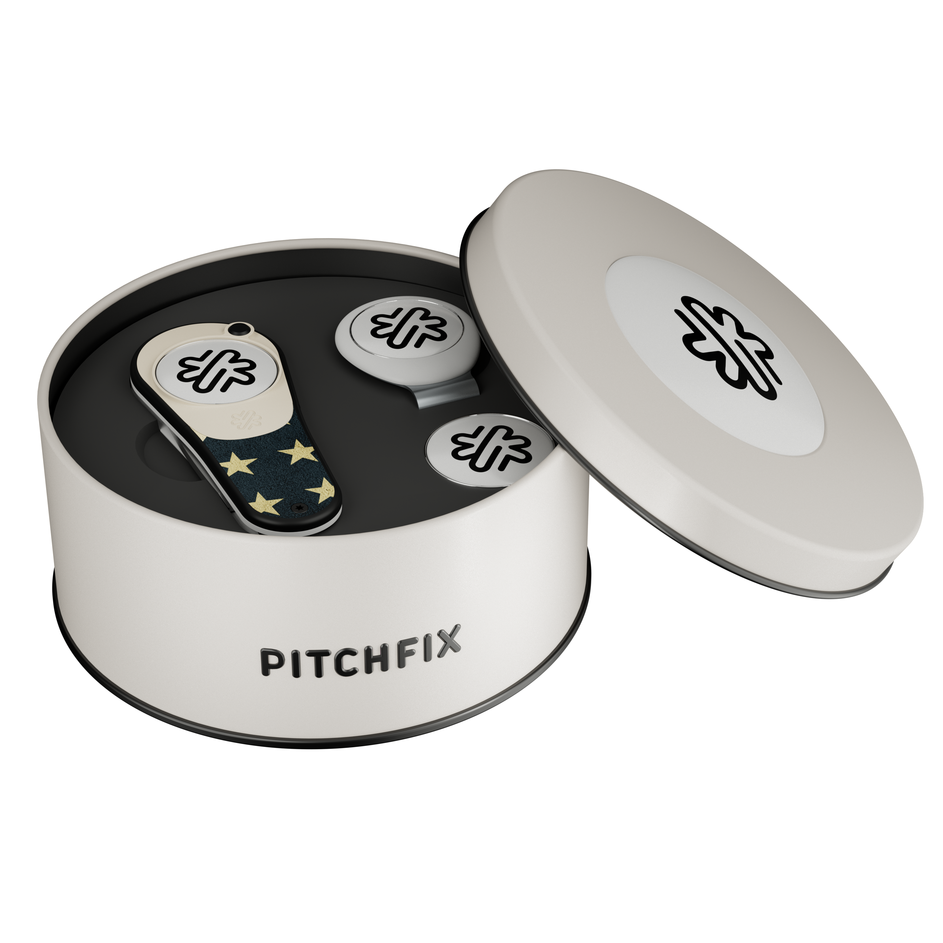 Pitchfix Ultima Golf Divot Tool in Round Tin 11