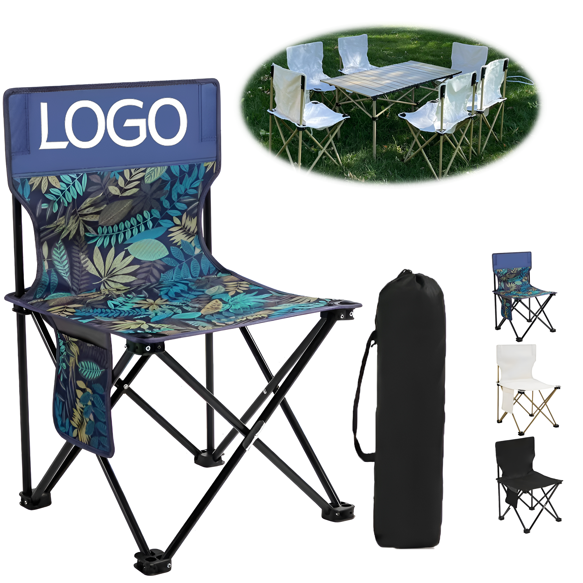 MOQ 20 PCS Portable Folding Camping Chair