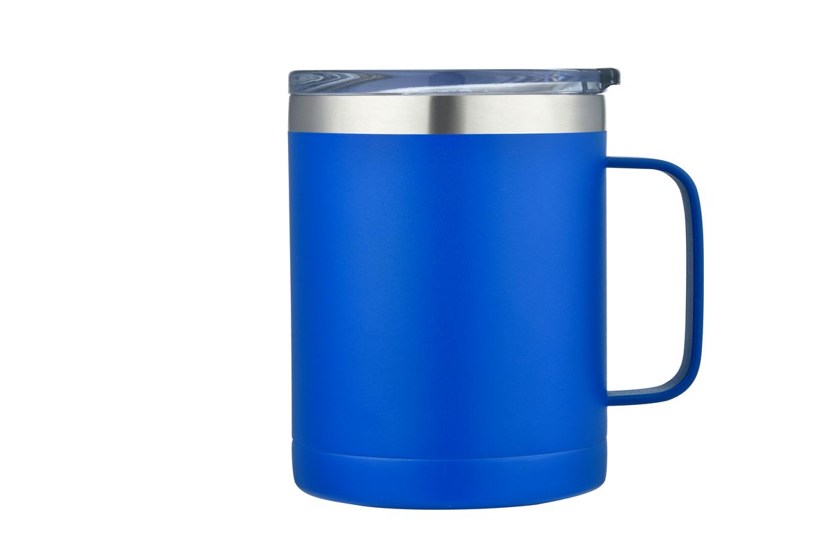 Endura 14 oz Navy SS Vacuum Camping Mug W/ Handle 3