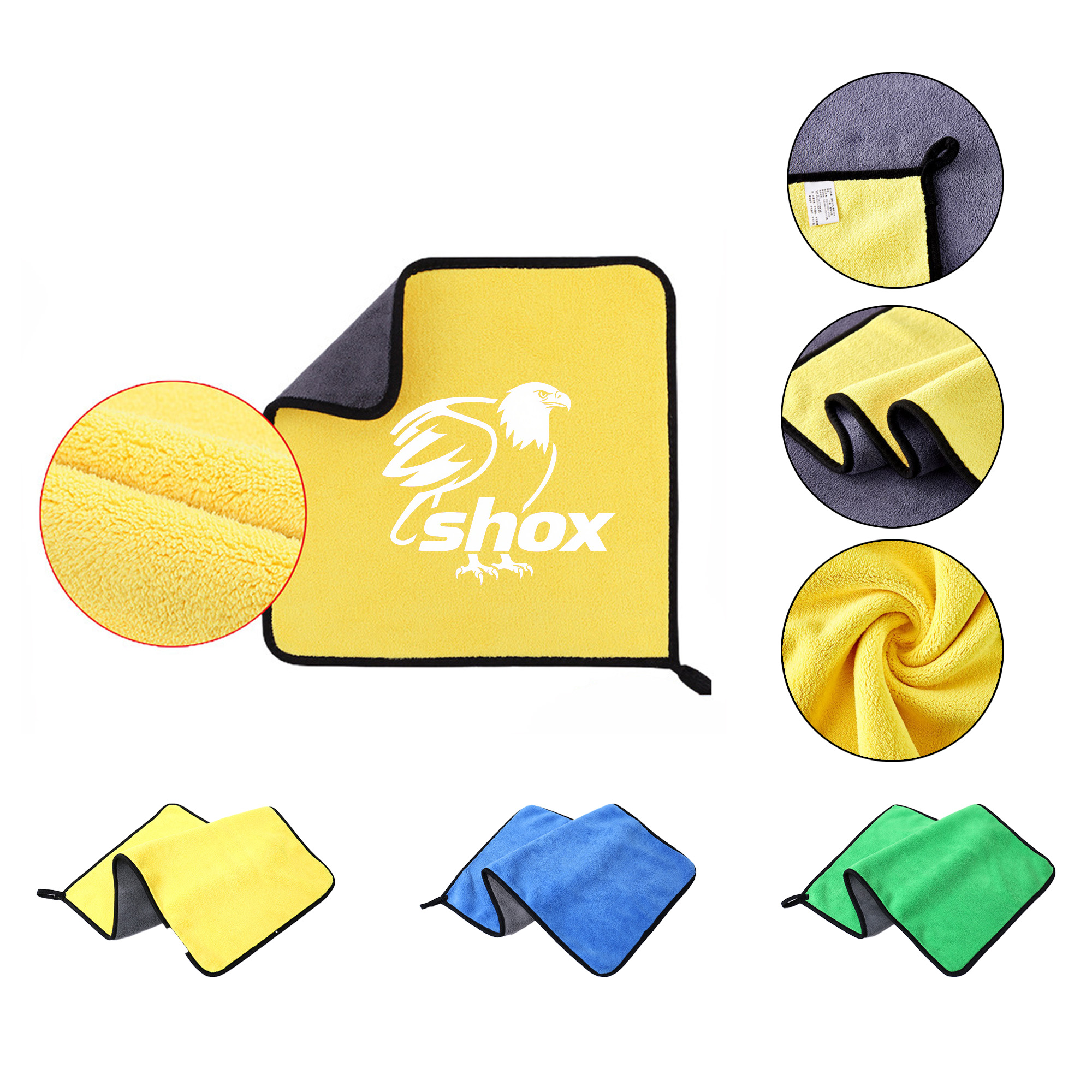 Car Cleaning Towel With Keychain And Thick Coral Fiber MOQ 20 3