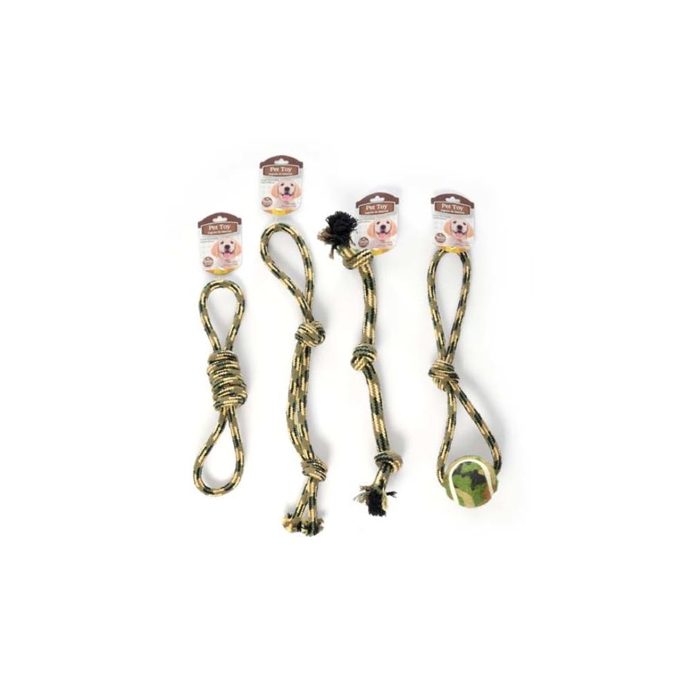 Cotton Rope Dog Toys - Assorted 3