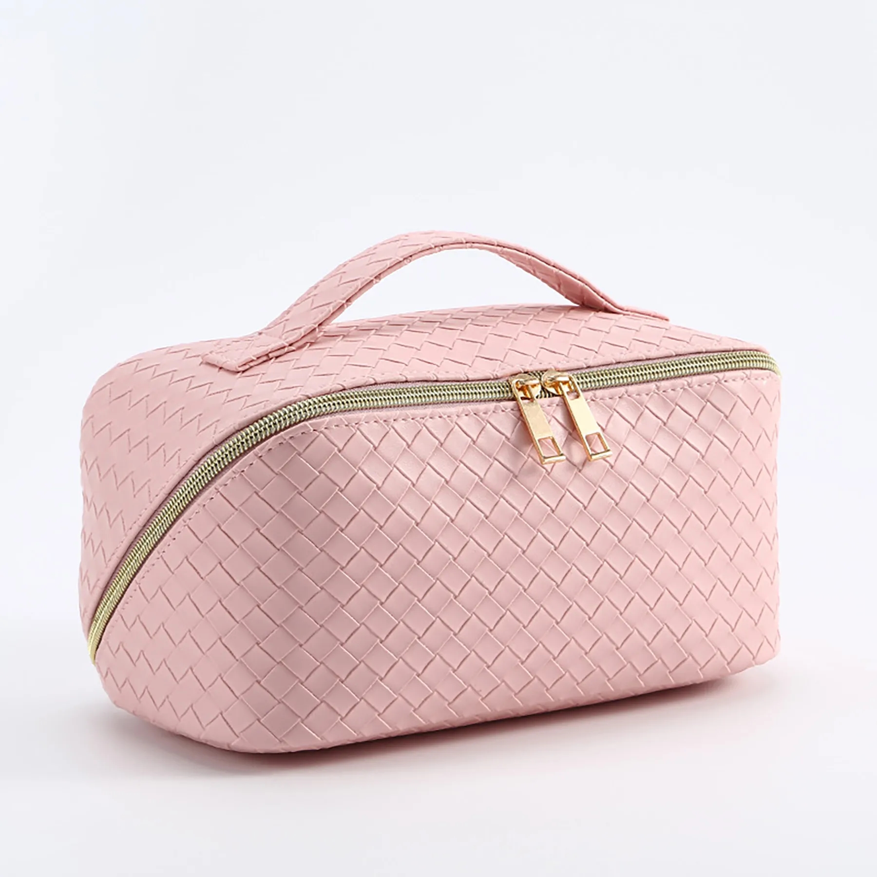 Large Capacity Leather Waterproof Makeup Bag 25