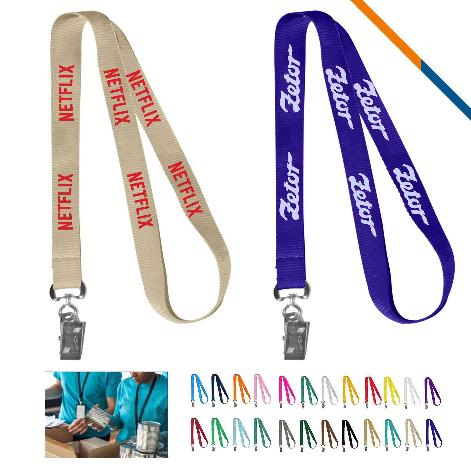 Pocie Polyester Lanyard