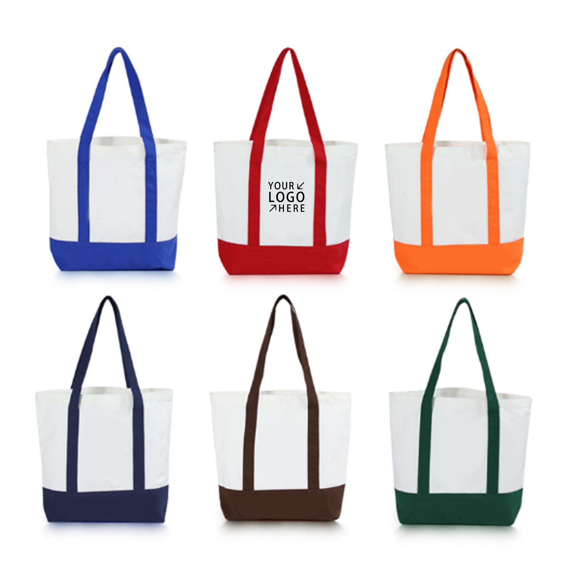 Large Canvas Tote Bag, custom tote bag with logo imprint 2
