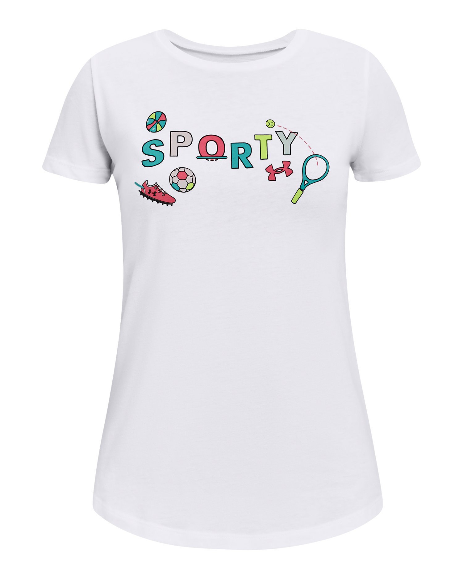 Girls' UA Sporty Short Sleeve  7