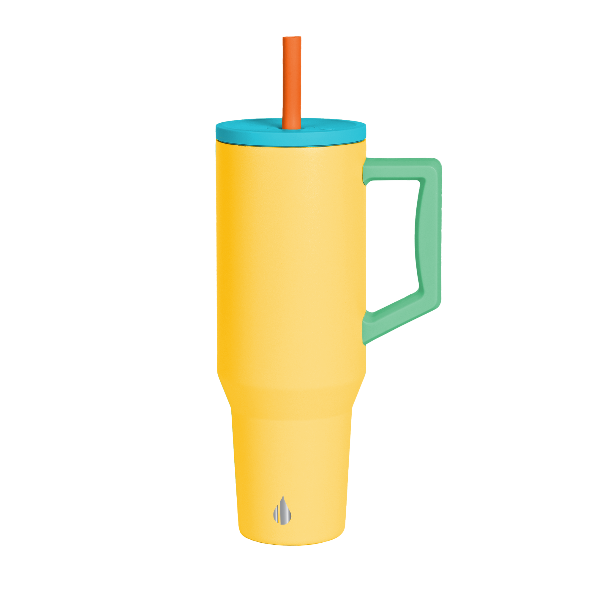 Elemental® Commuter 40oz Stainless Steel Tumbler with Handle and Straw 76