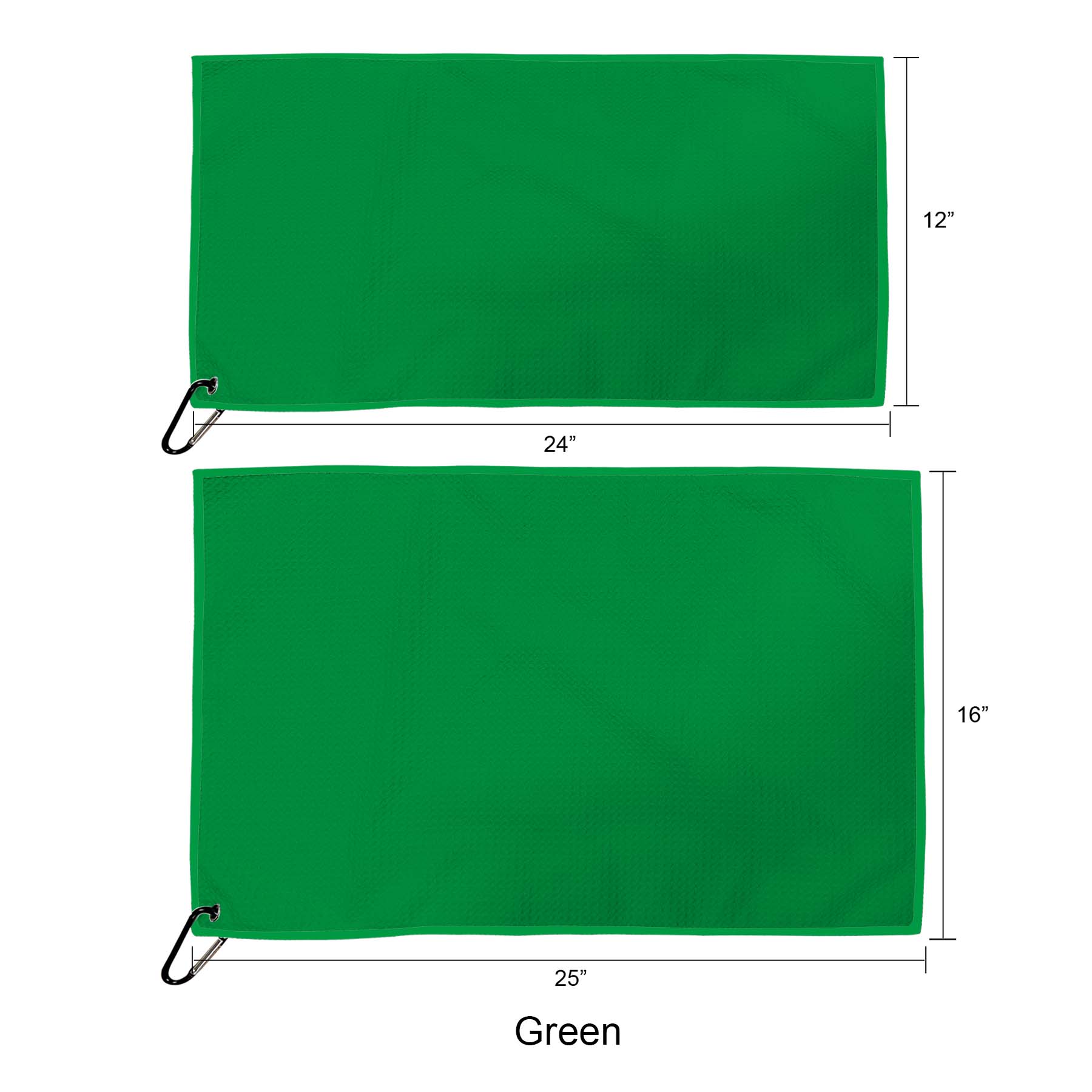 Free Shipping Full Color 400gsm Waffle Golf Towel 63