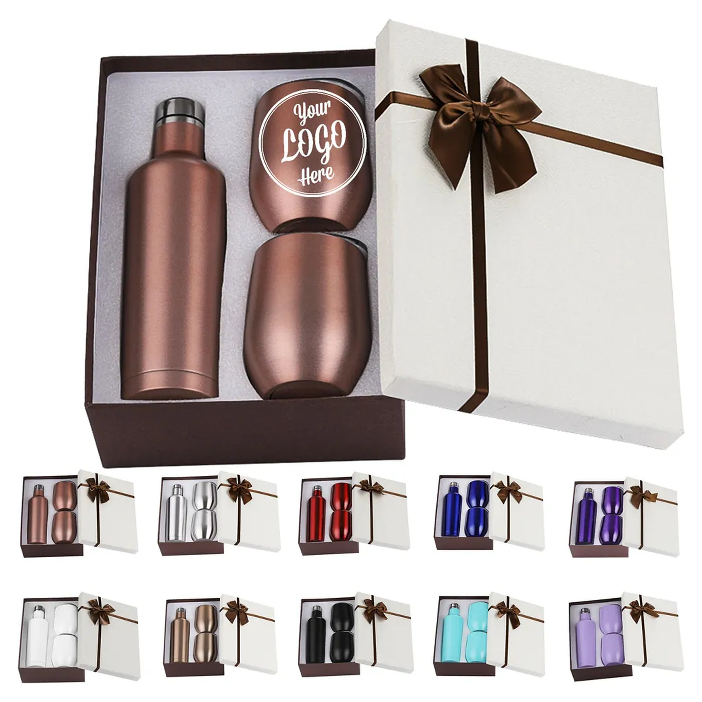 Sublimation Insulated Wine Tumbler and Bottle