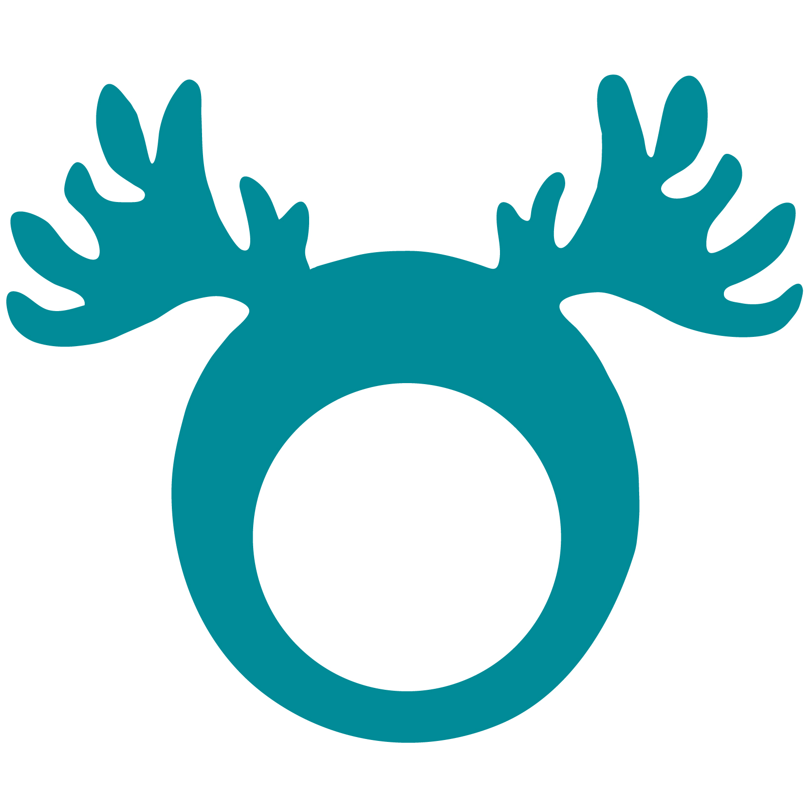 Reindeer Antler Pullover Visor 70
