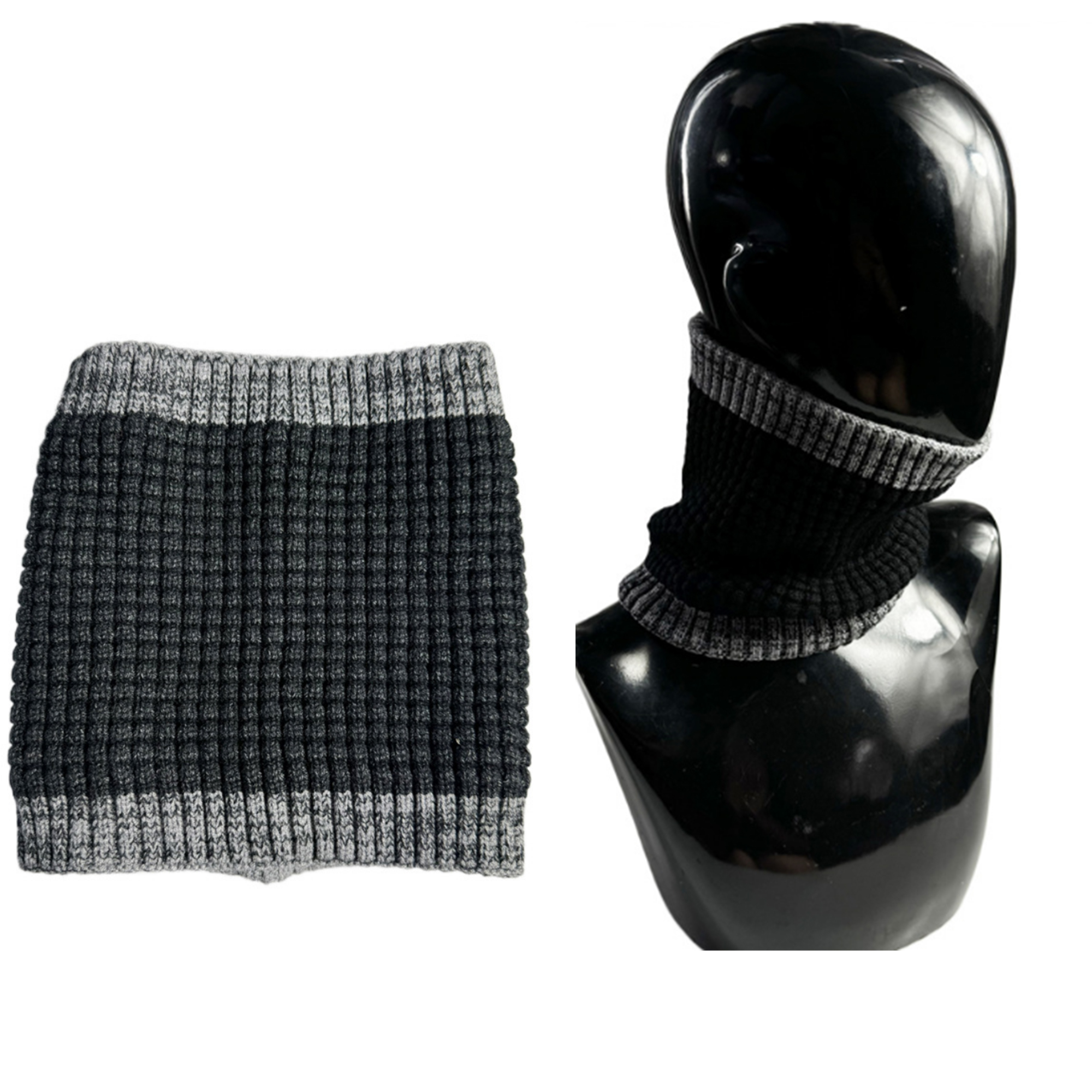 MOQ 50 PCS Warm Winter Knitted Warm Neck Gaiter 14