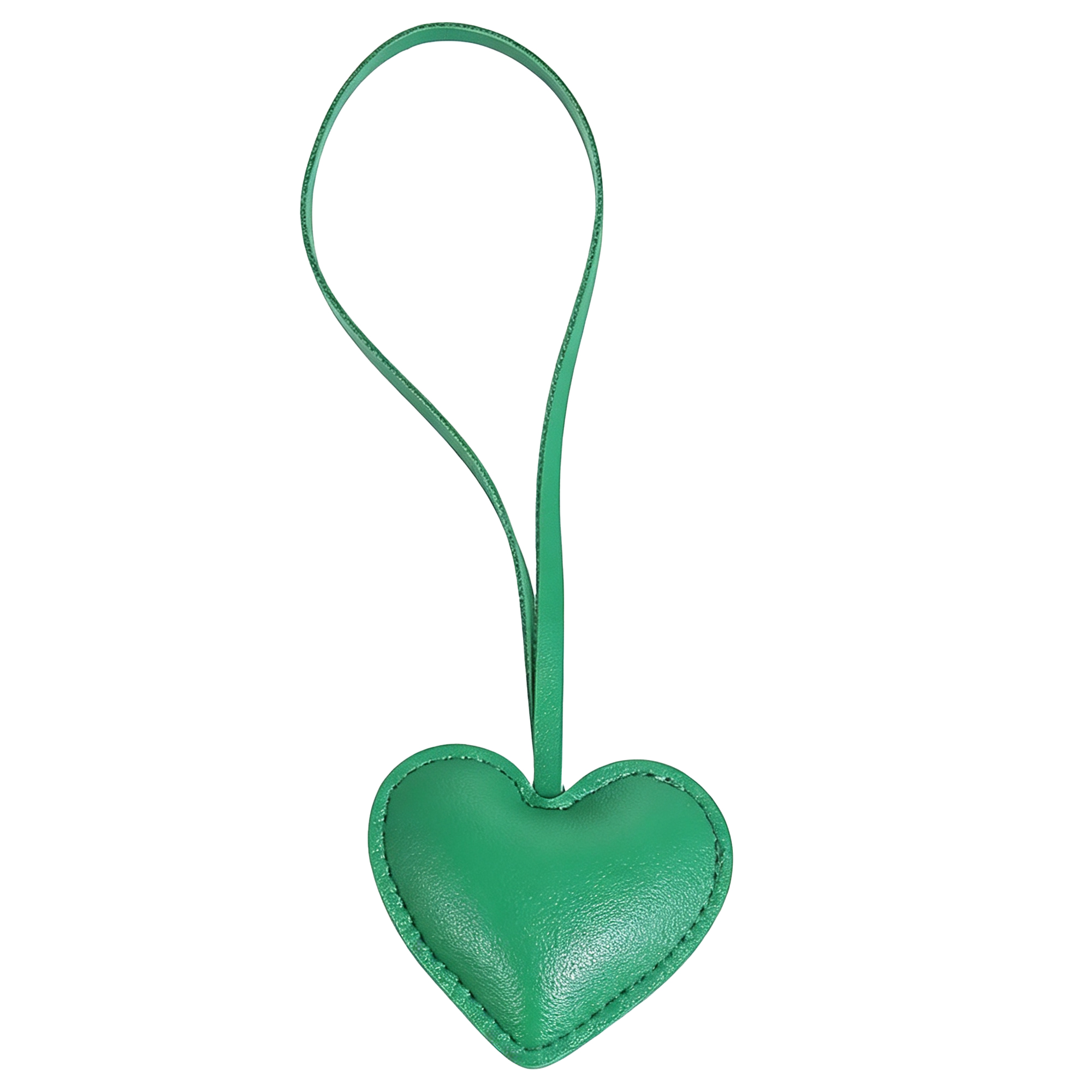 MOQ 20 Piece Leather Heart Charm 2